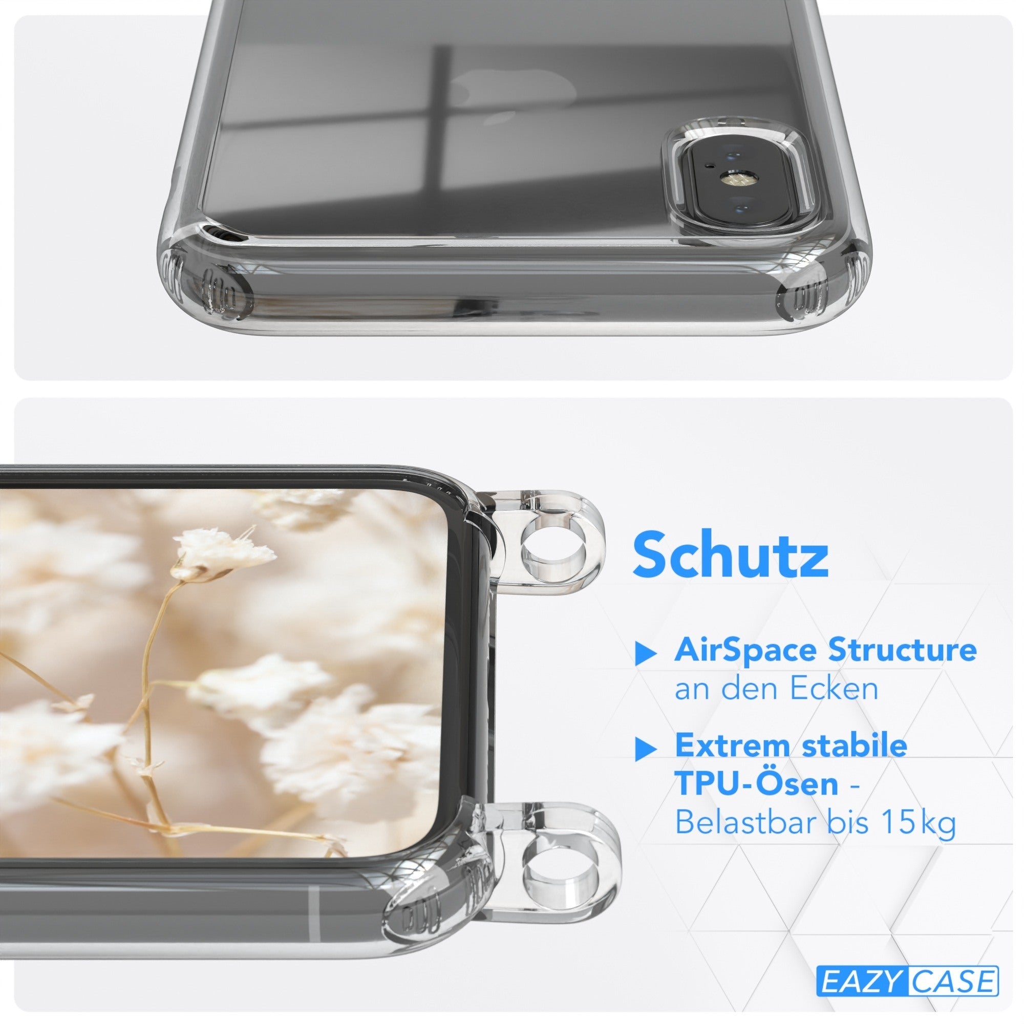 iPhone X / XS Hülle + Boho Band