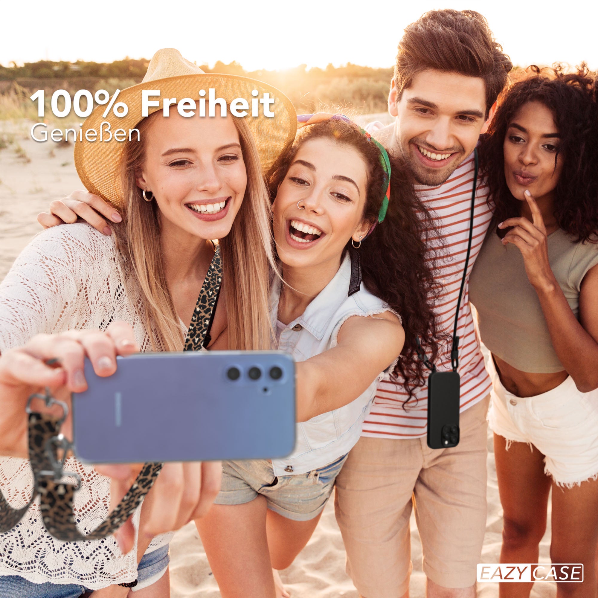 Galaxy A54 Hülle + Boho Band