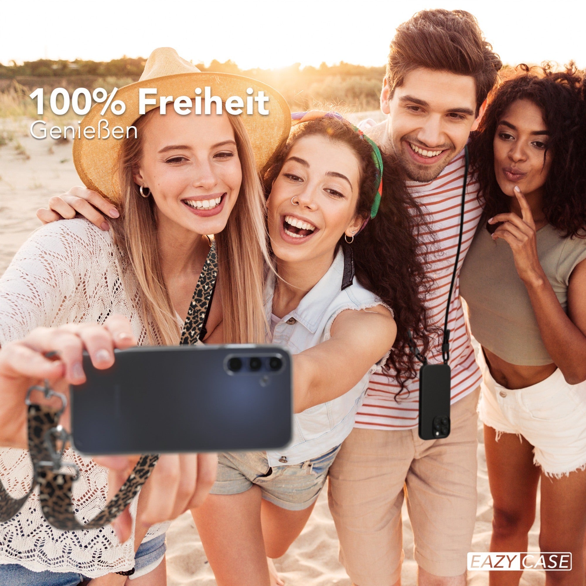 Galaxy A15 Hülle + Boho Band