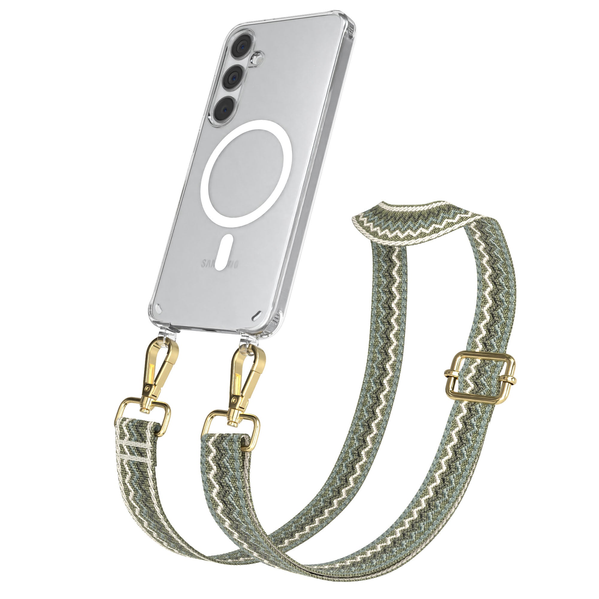 Samsung Galaxy S24 Plus Handykette MagSafe Boho Band verstellbar EAZY CASE