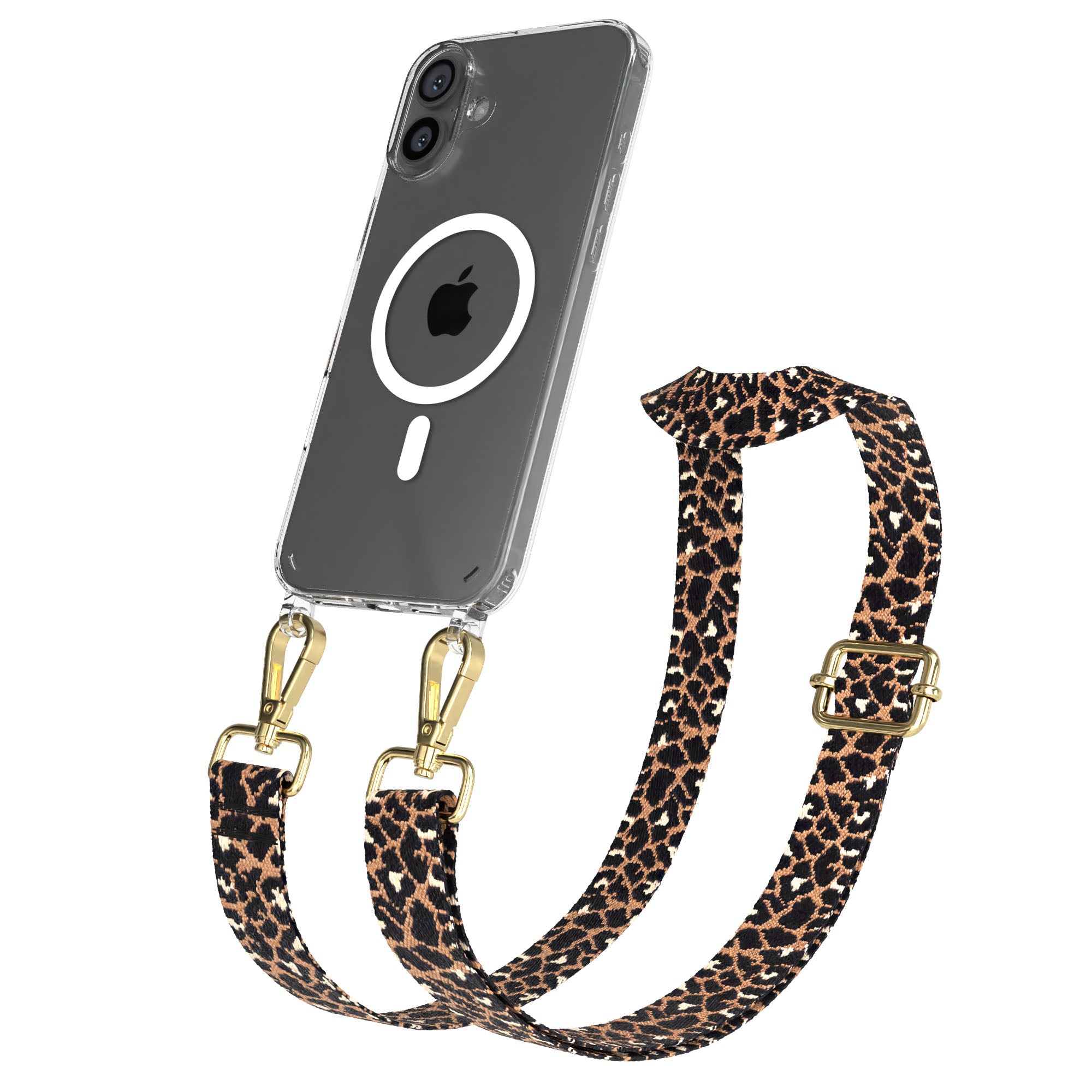 iPhone 16 Plus MagSafe Handykette mit Boho Band Set EAZY CASE