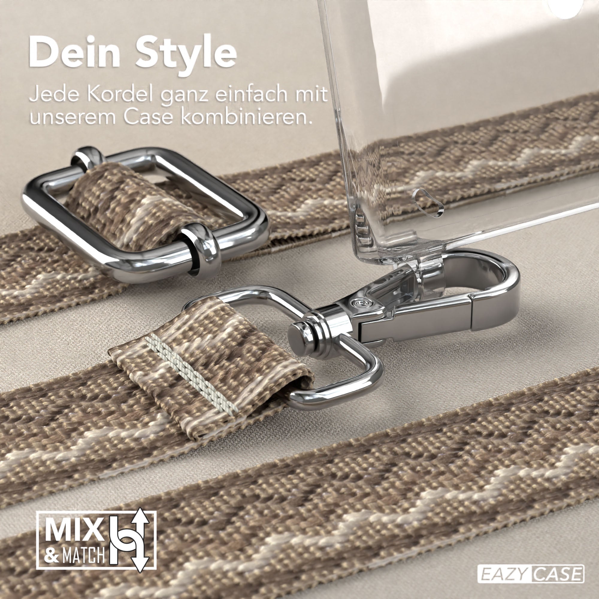 Samsung Galaxy S24 Ultra Handykette mit MagSafe Halterung und Boho Band