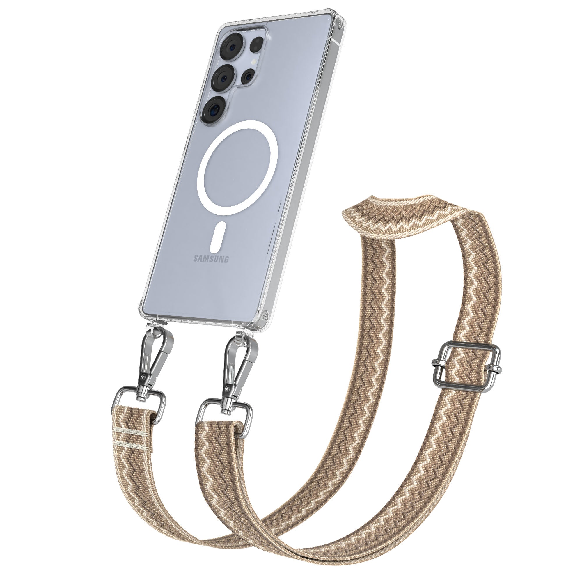 Samsung Galaxy S25 Ultra Handykette MagSafe mit verstellbarem Boho Band