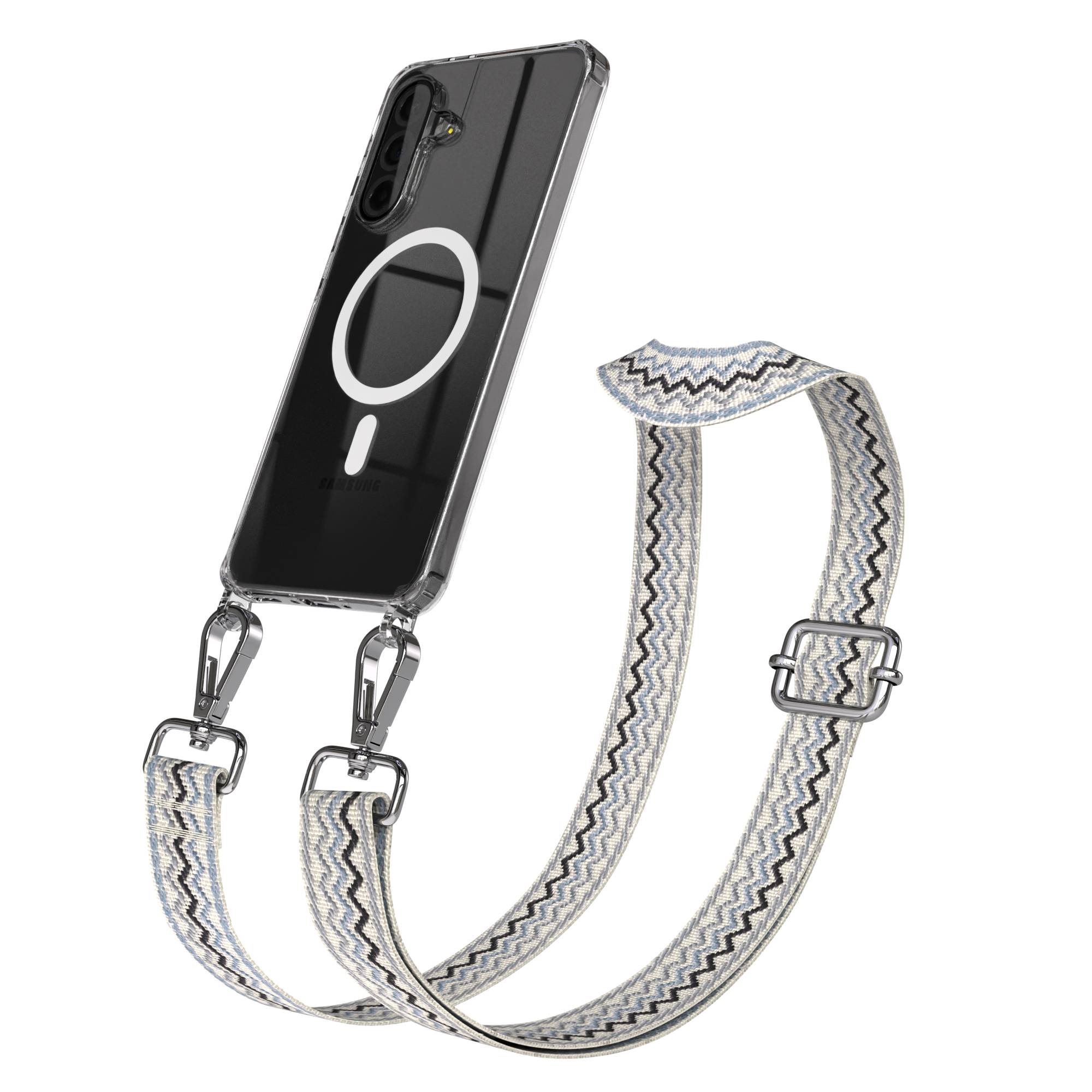 Samsung Galaxy A36 Handykette MagSafe mit Boho Band verstellbarer Trageriemen