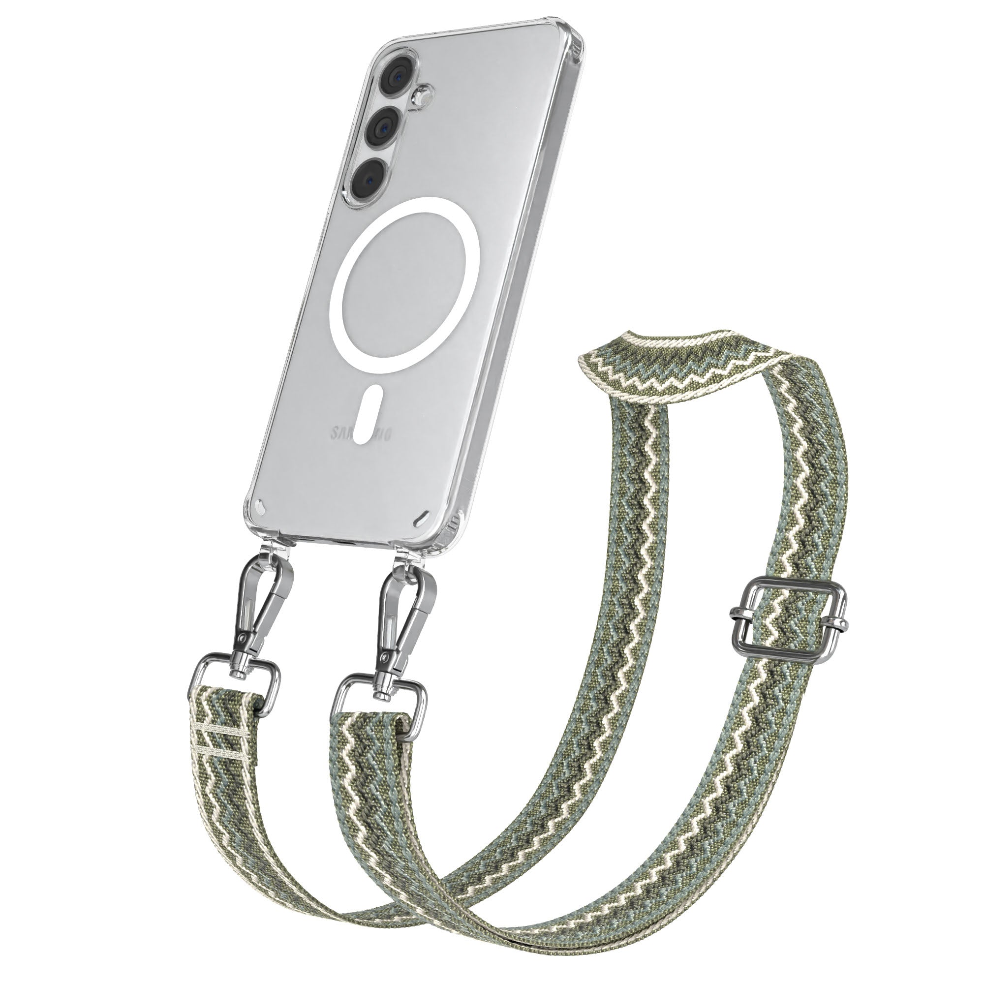 Samsung Galaxy S24 Plus Handykette MagSafe Boho Band verstellbar EAZY CASE