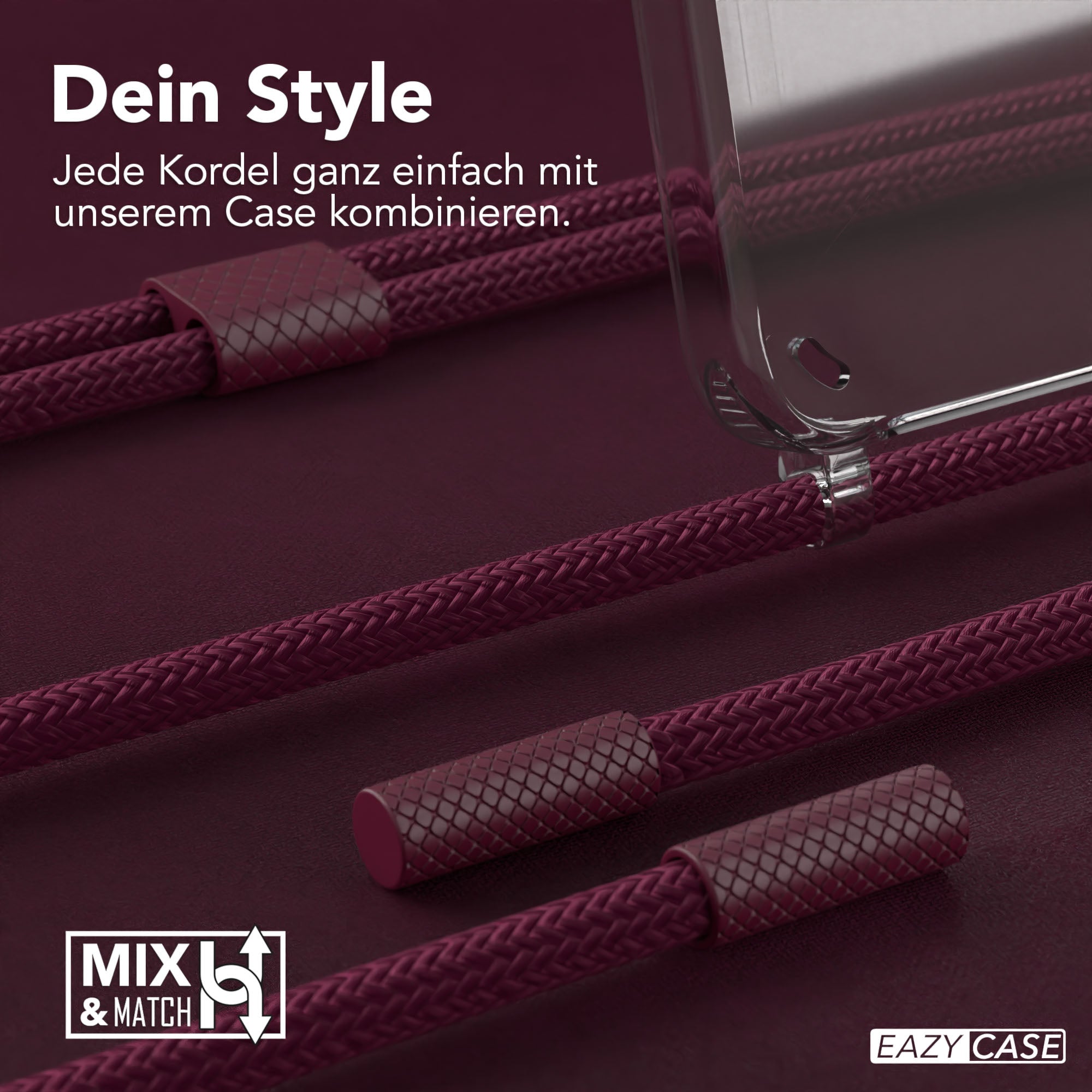 Galaxy S25 Hülle + Uni Kordel