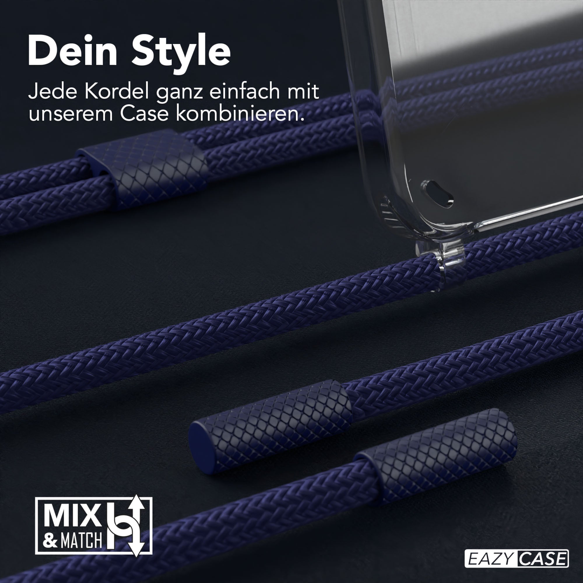 Galaxy S25 Hülle + Uni Kordel