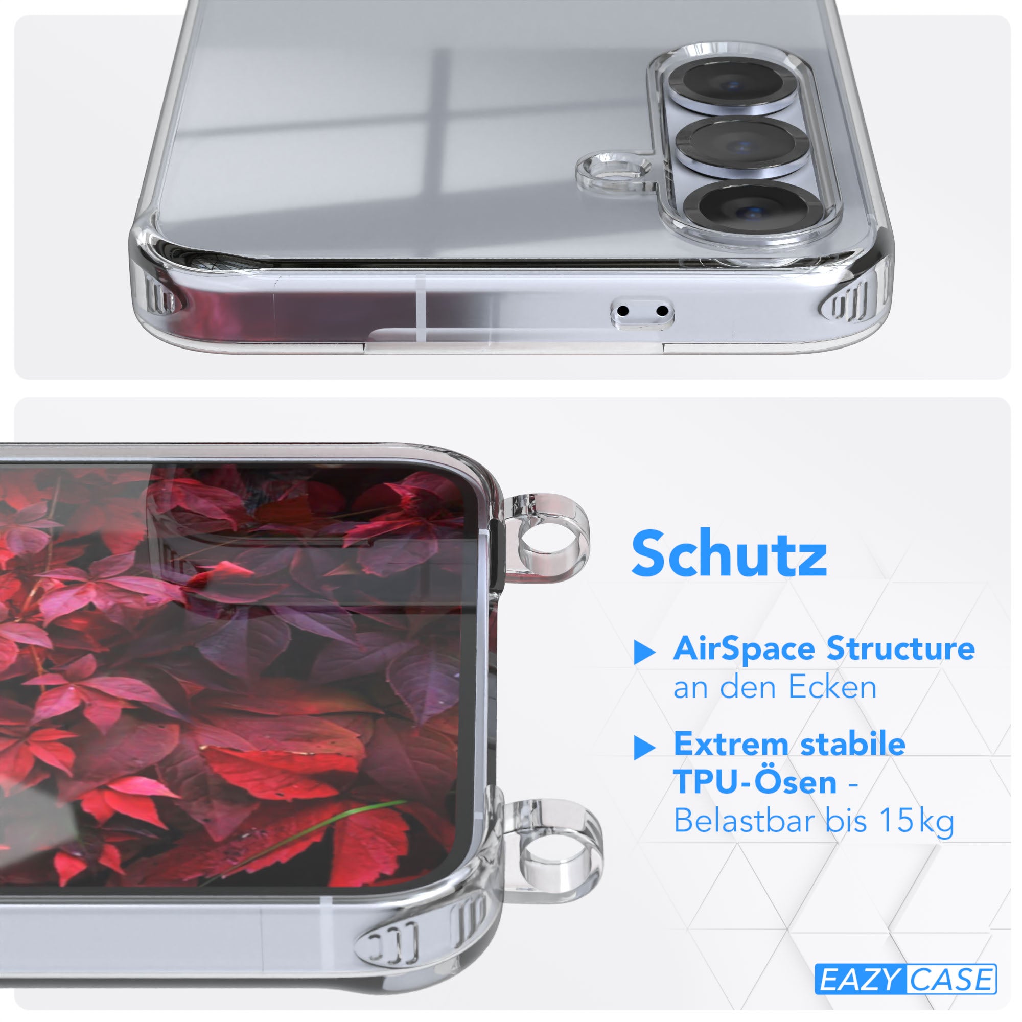 Galaxy S25 Plus Hülle + Uni Kordel