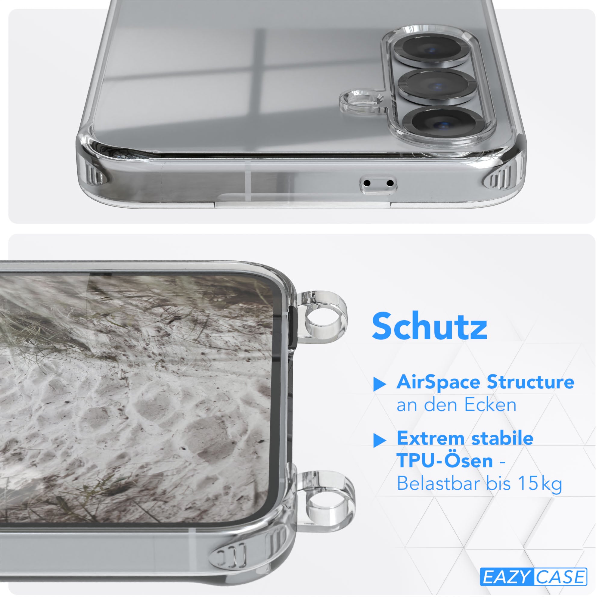 Galaxy S25 Plus Hülle + Uni Kordel