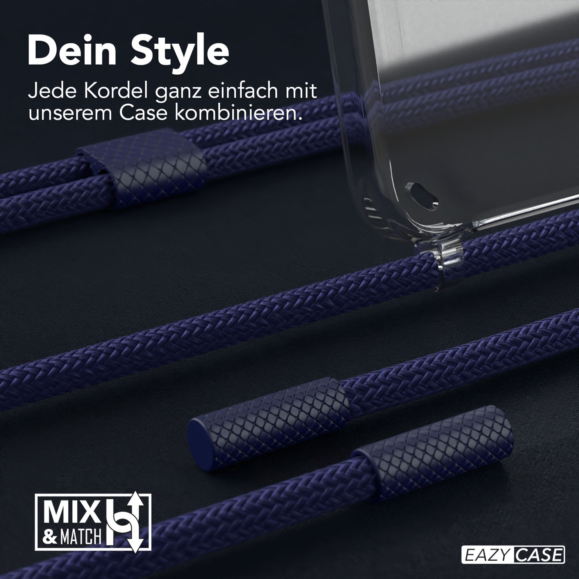 Galaxy S25 Plus Hülle + Uni Kordel