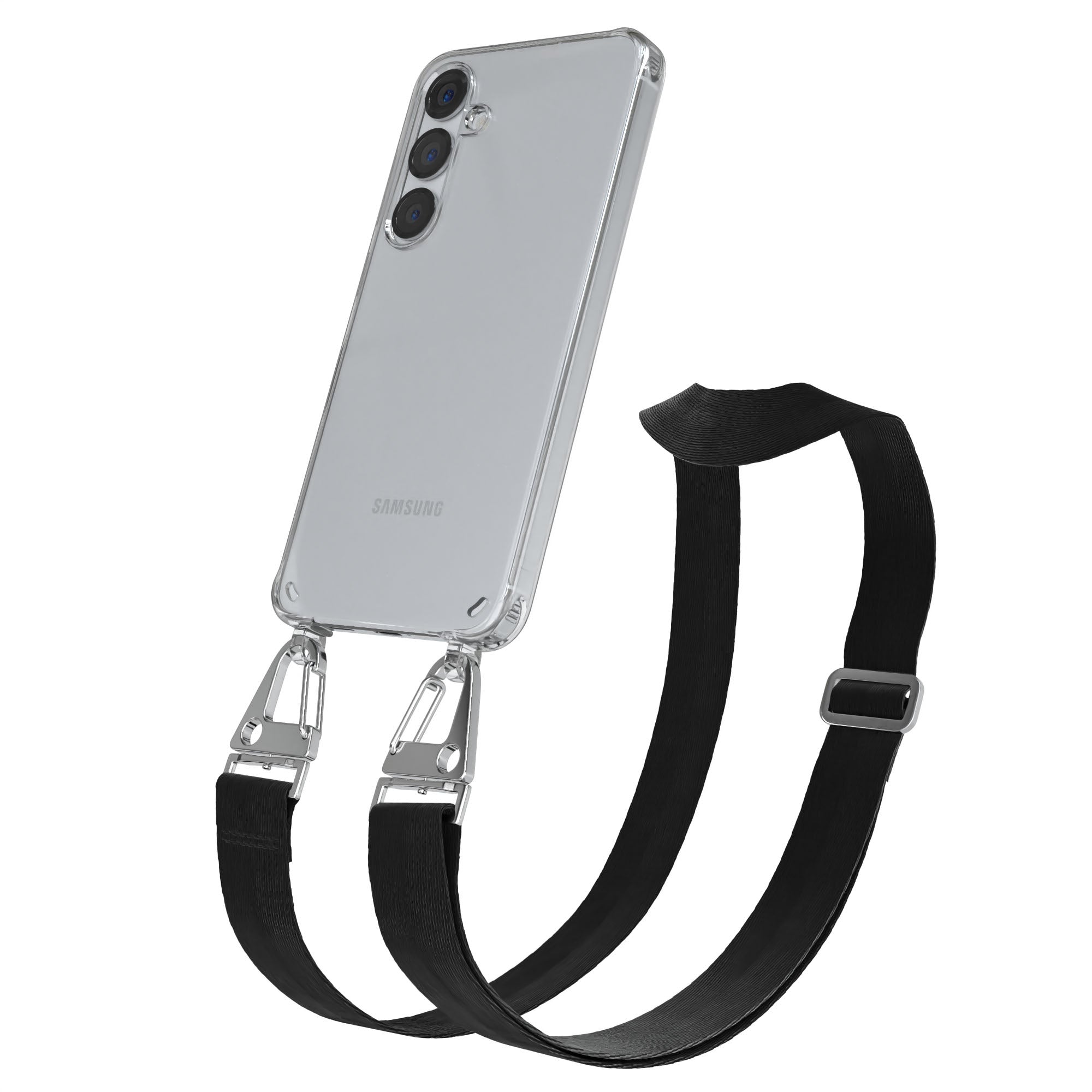 Galaxy S25 Plus Silikonhülle + breites Band