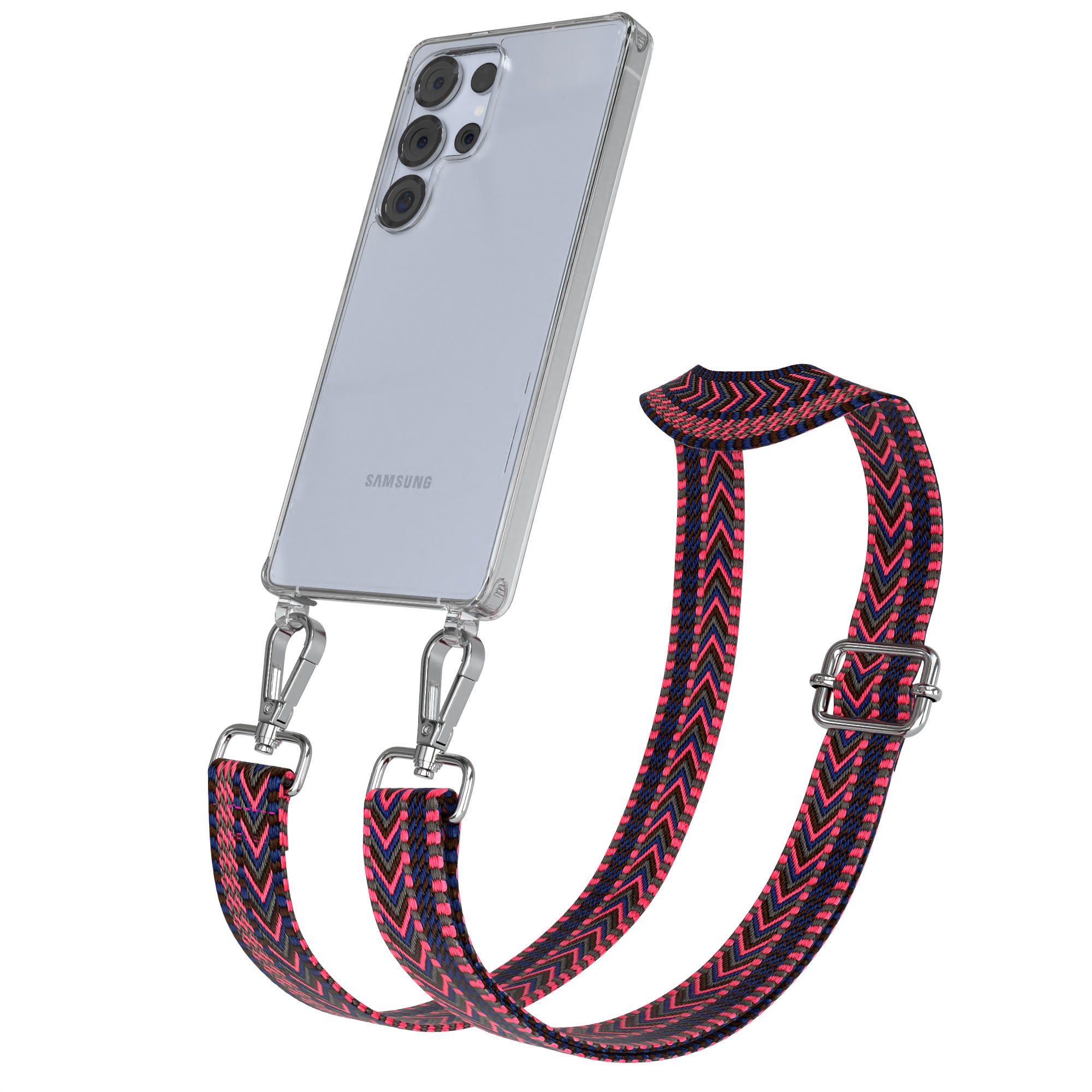 Samsung Galaxy S25 Ultra Handykette mit Boho Band zum Umhängen