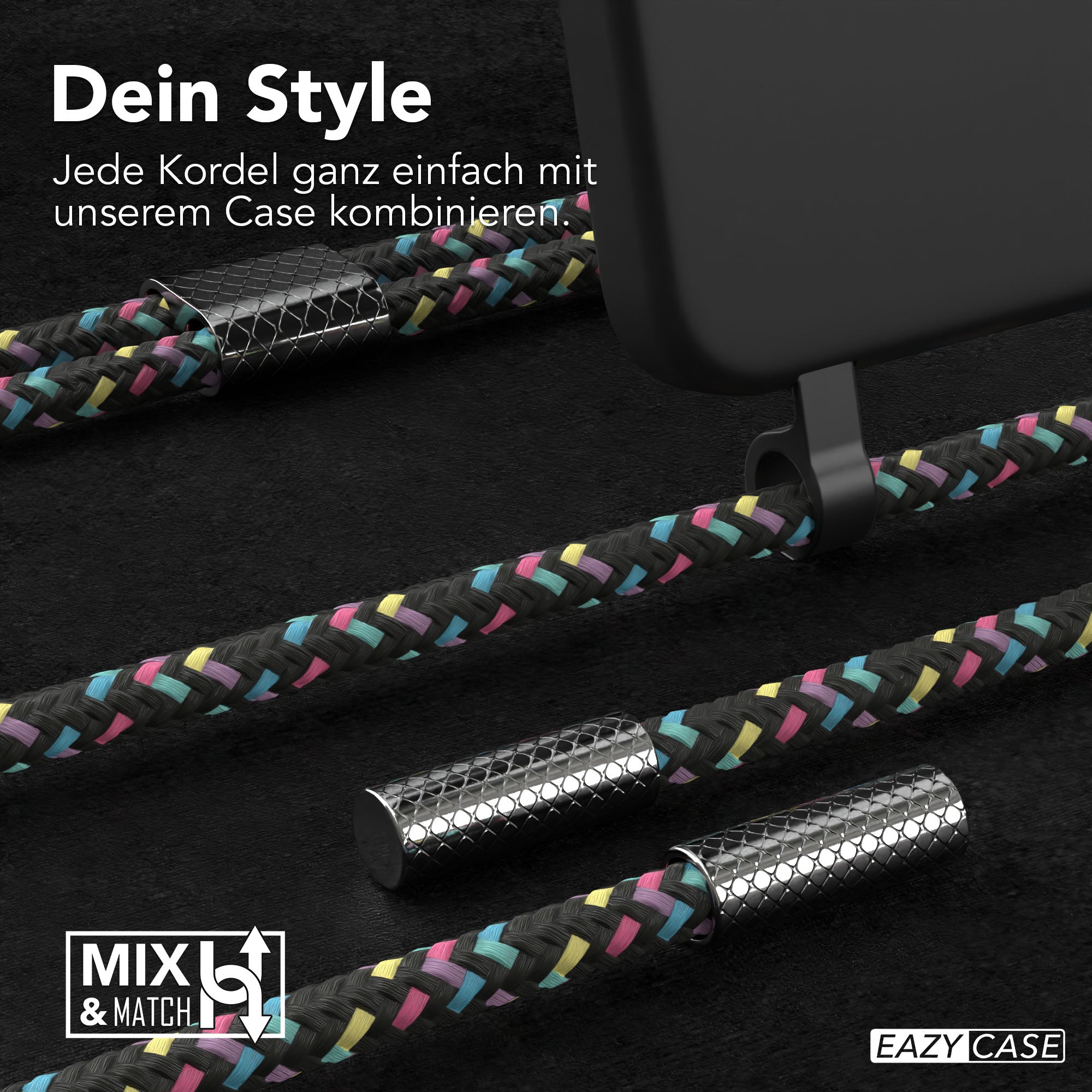 Galaxy S25 2in1 Hülle mit Kordel