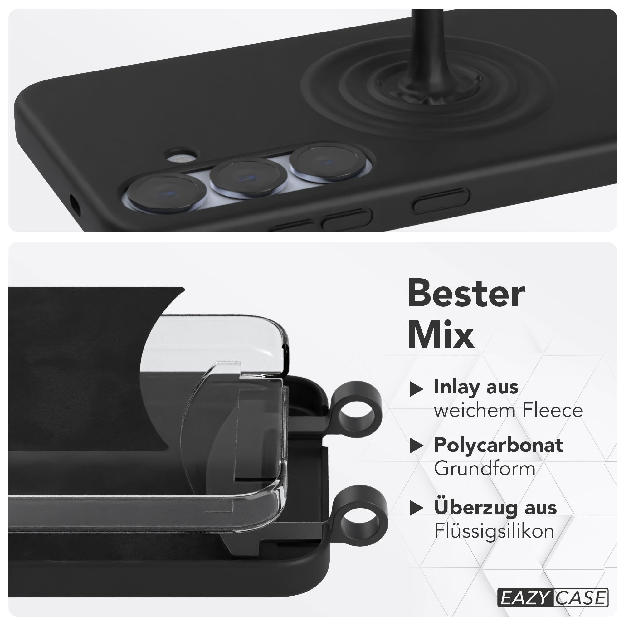 Galaxy S25 2in1 Hülle mit Kordel