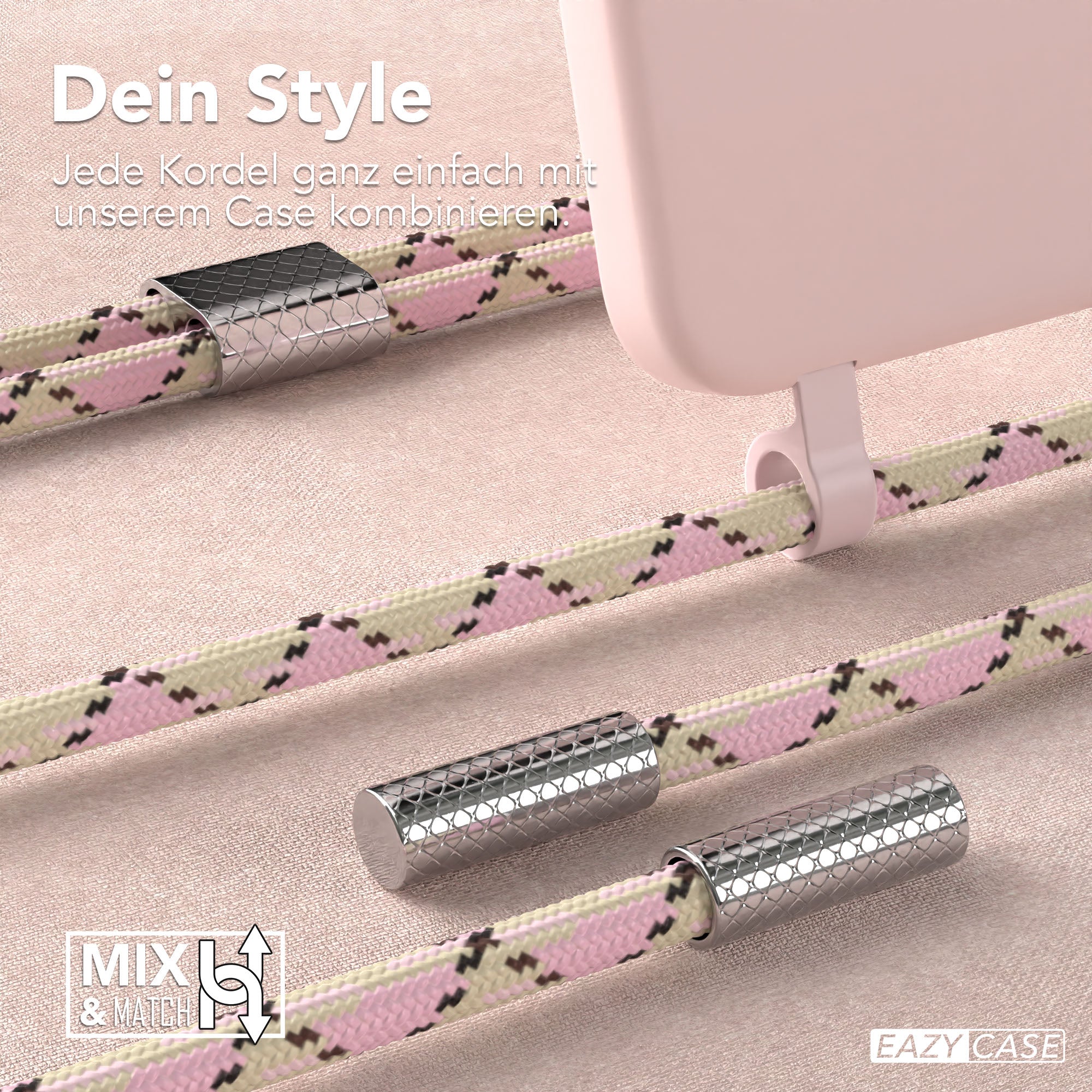 Galaxy S25 2in1 Hülle mit Kordel