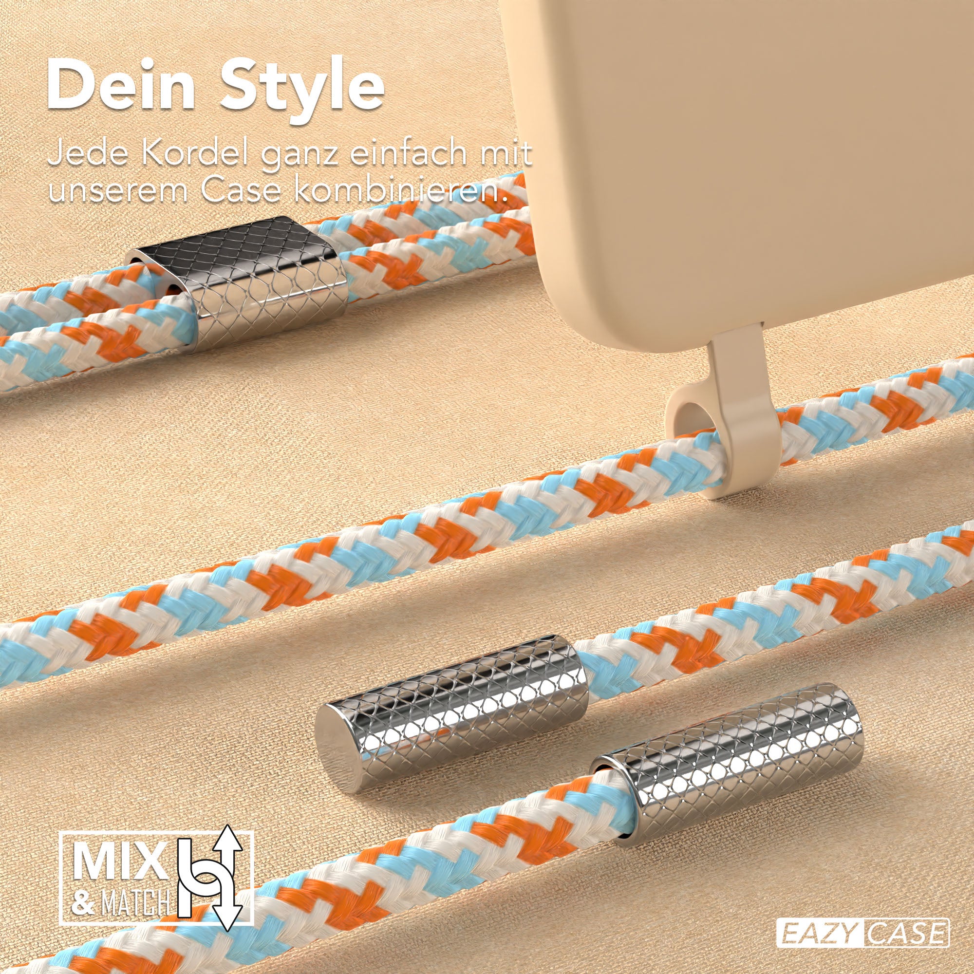 Galaxy S25 2in1 Hülle mit Kordel