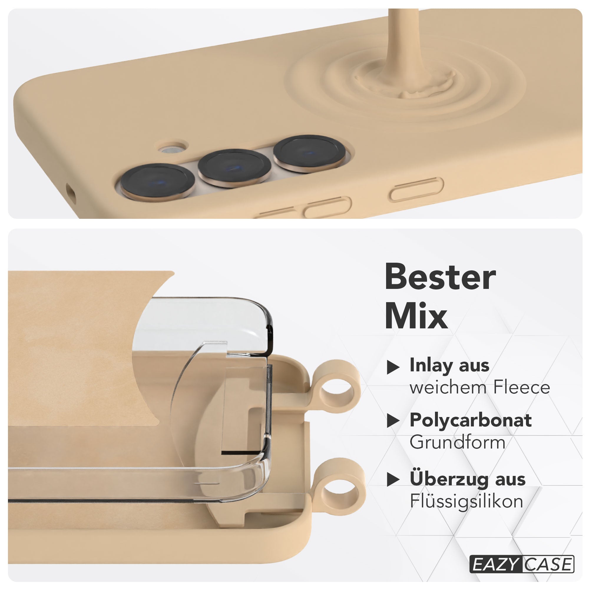 Galaxy S25 2in1 Hülle mit Kordel