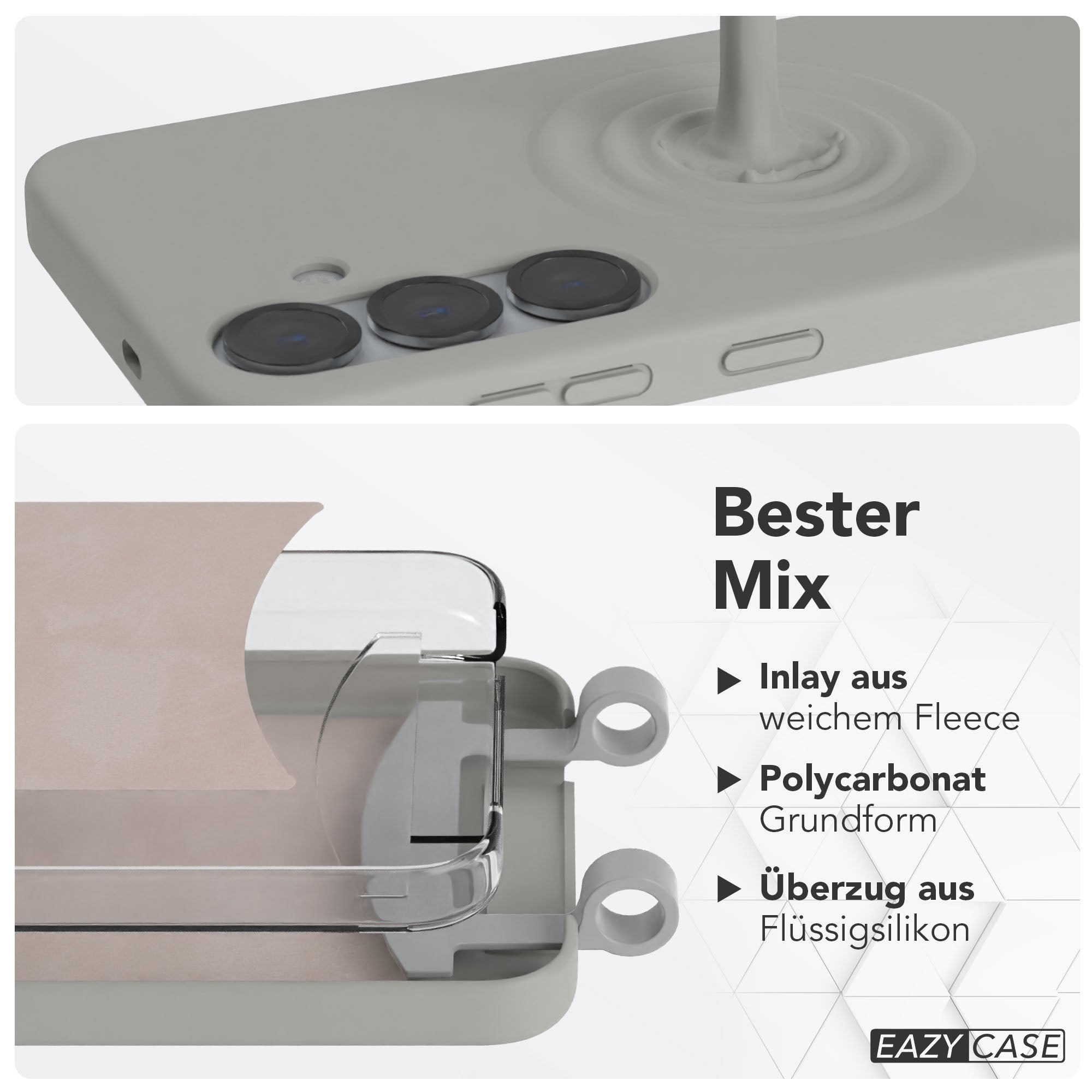 Galaxy S25 2in1 Hülle mit Kordel