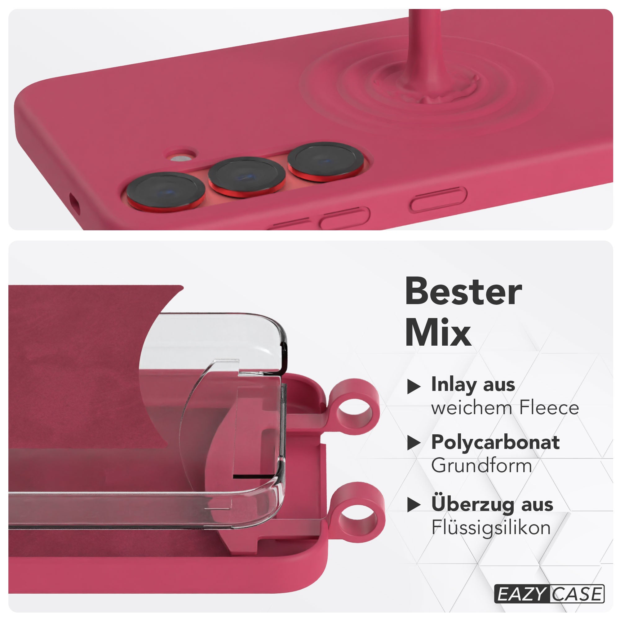 Galaxy S25 2in1 Hülle mit Kordel