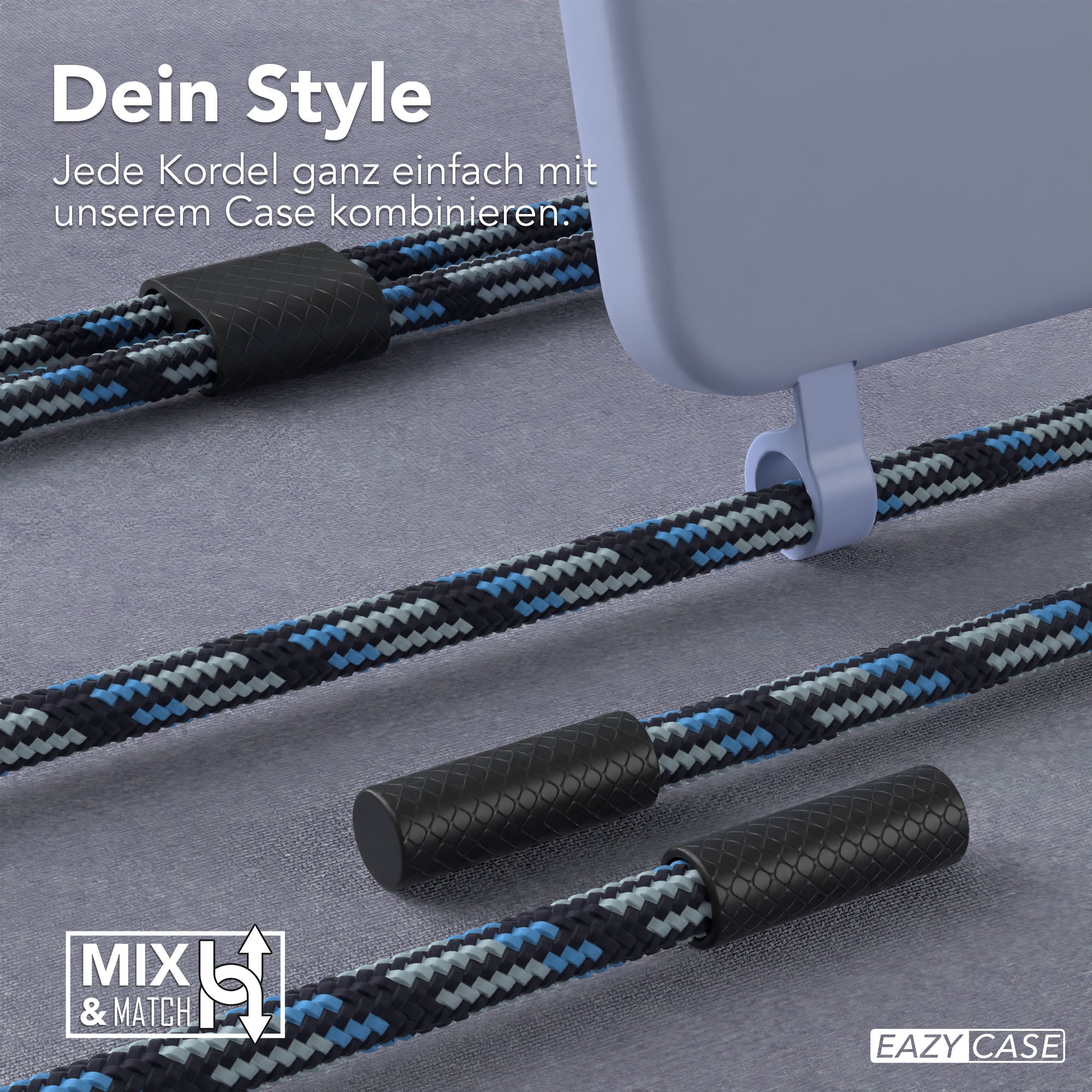 Galaxy S25 2in1 Hülle mit Kordel