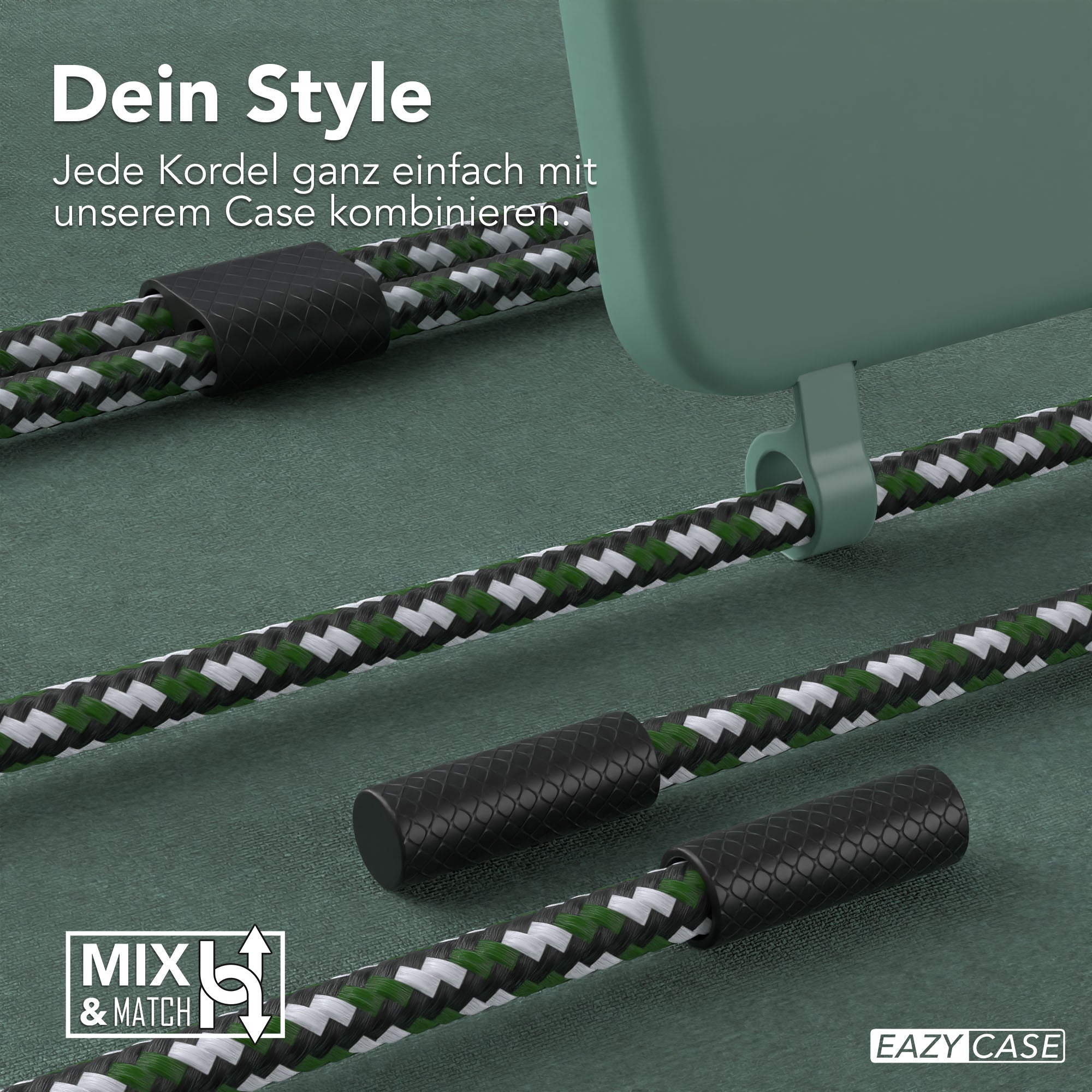 Galaxy S25 2in1 Hülle mit Kordel