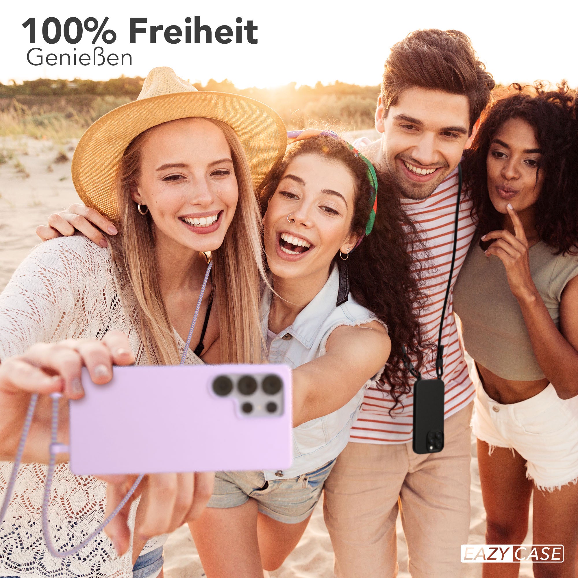 Galaxy S25 Ultra 2in1 Hülle mit Kordel