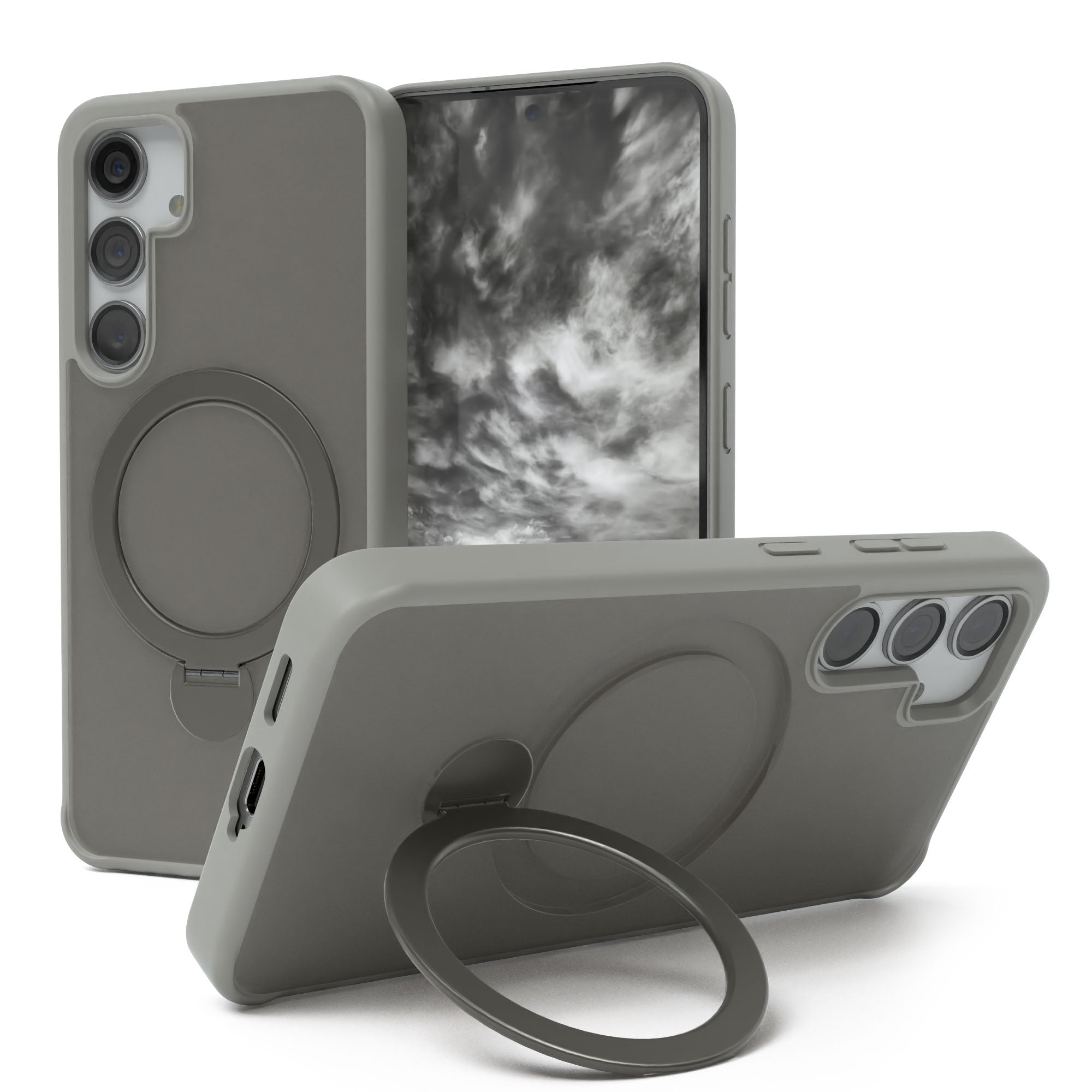 Galaxy S24 Outdoor Hülle + drehbarer Ring mit MagSafe