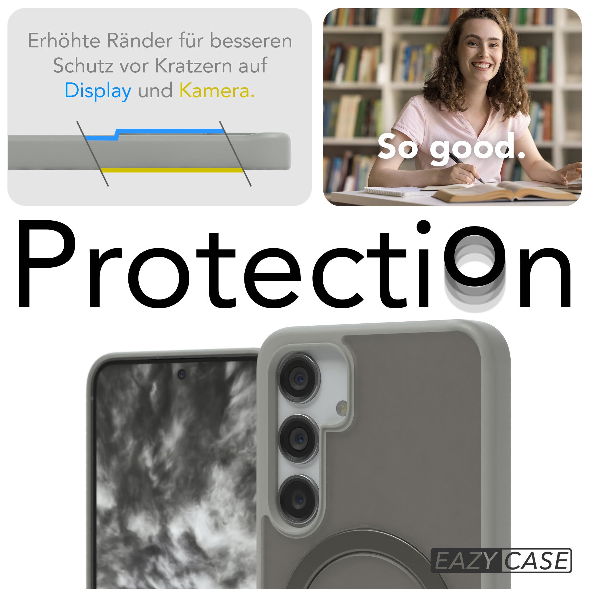 Galaxy S24 Outdoor Hülle + drehbarer Ring mit MagSafe