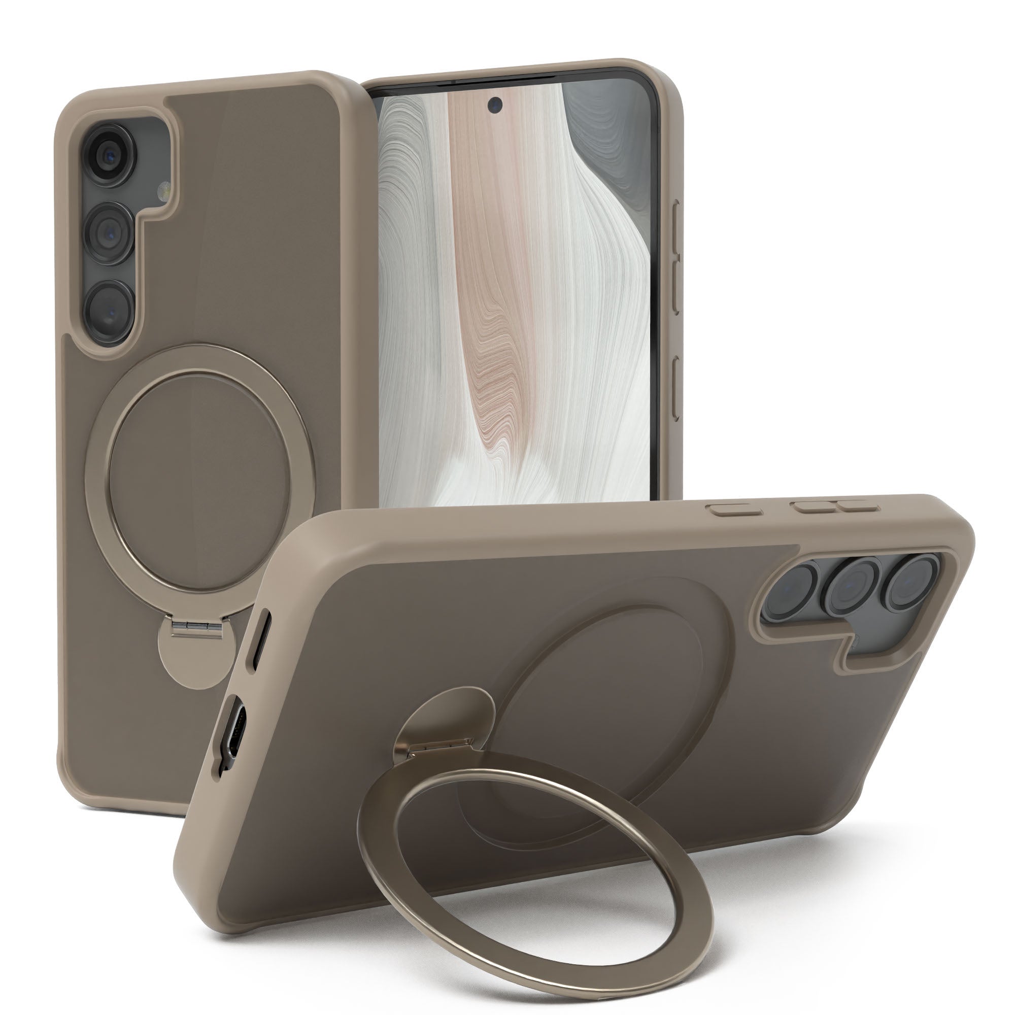 Galaxy S24 Outdoor Hülle + drehbarer Ring mit MagSafe