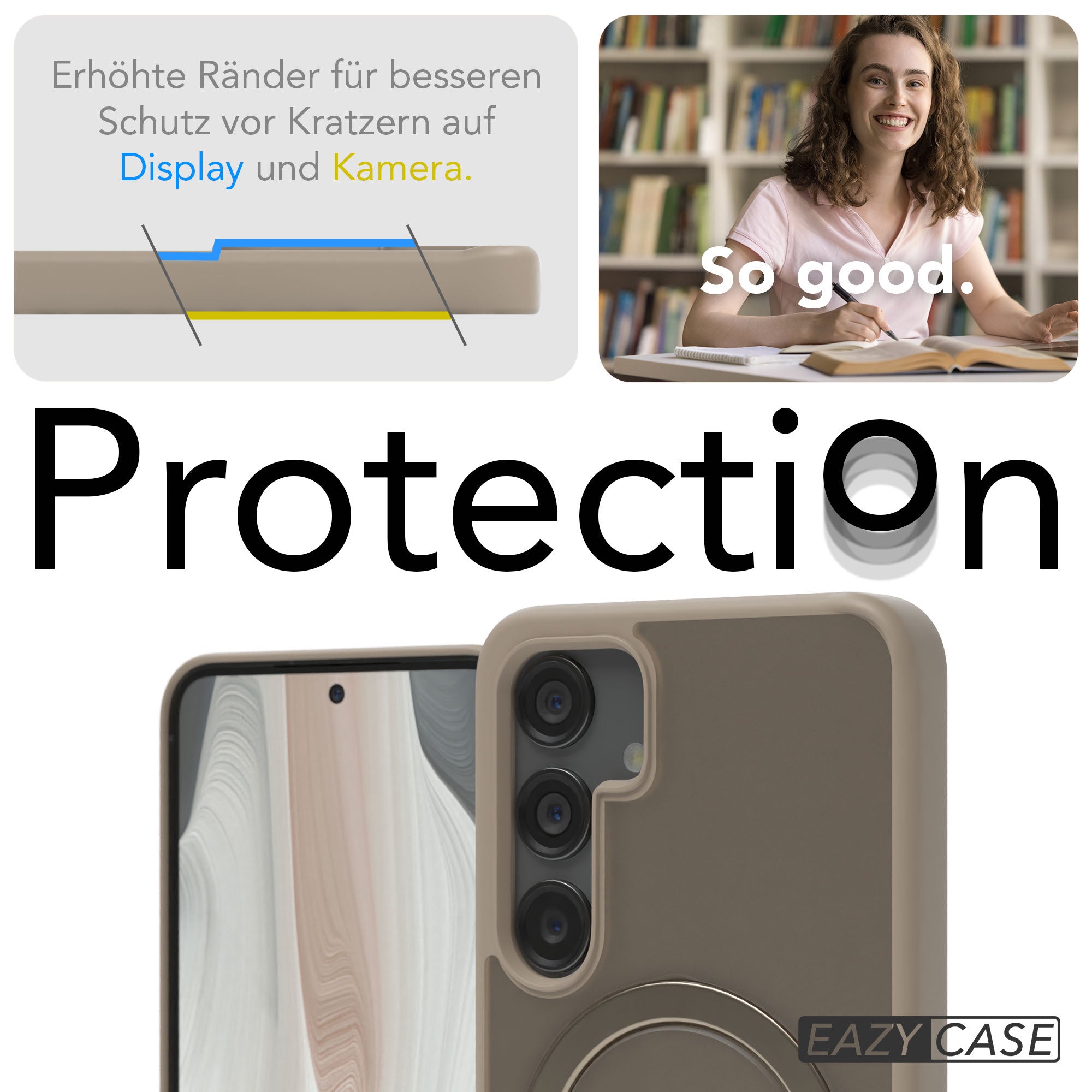 Galaxy S24 Outdoor Hülle + drehbarer Ring mit MagSafe