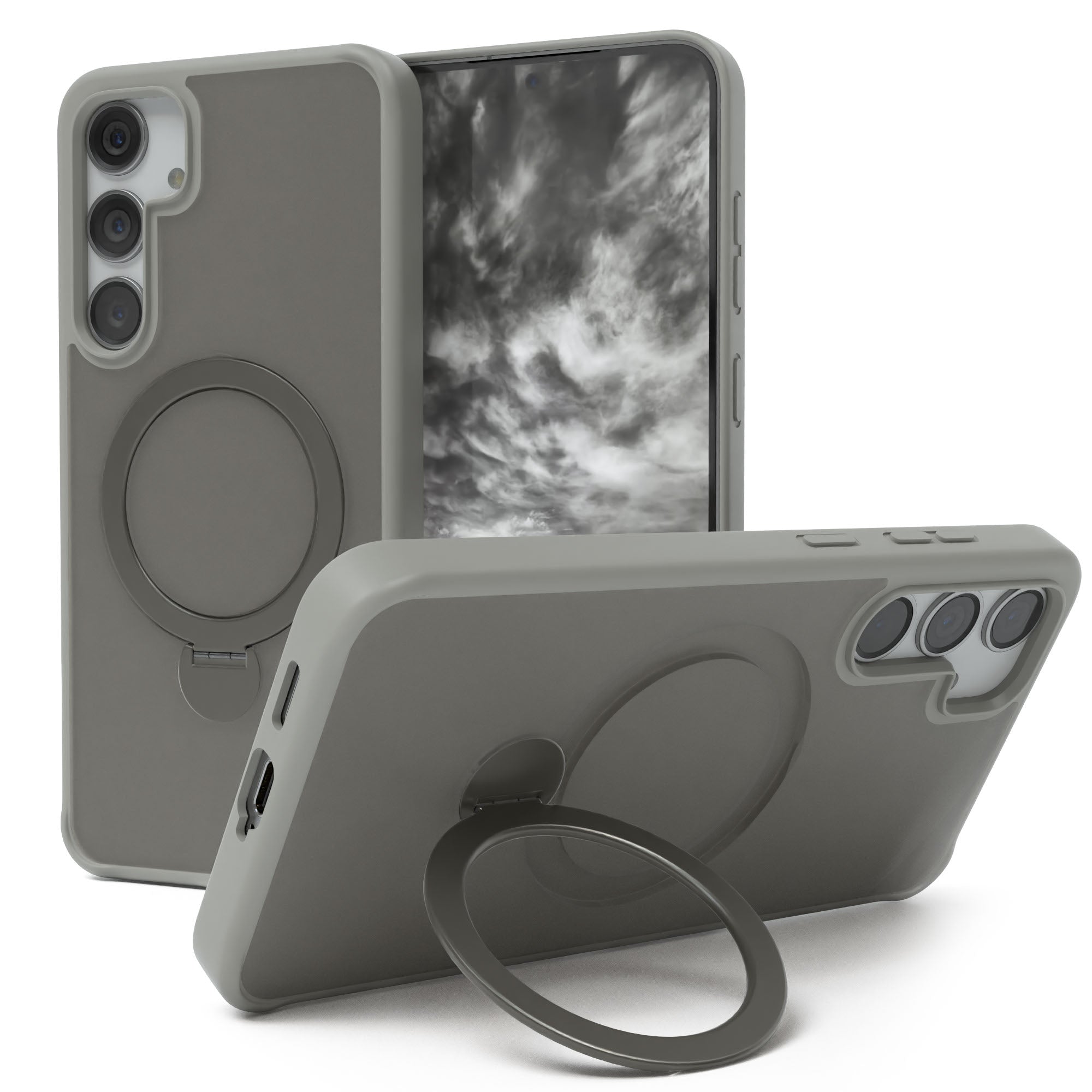 Galaxy S24 Plus Outdoor Hülle + drehbarer Ring mit MagSafe