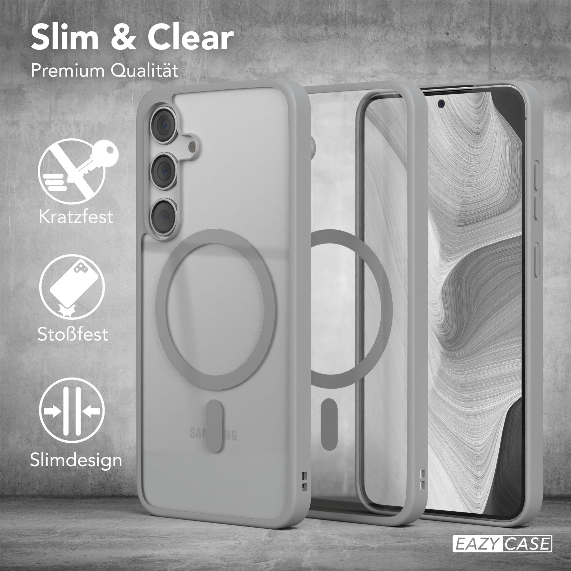 Galaxy S24 Plus transparente Hülle mit MagSafe