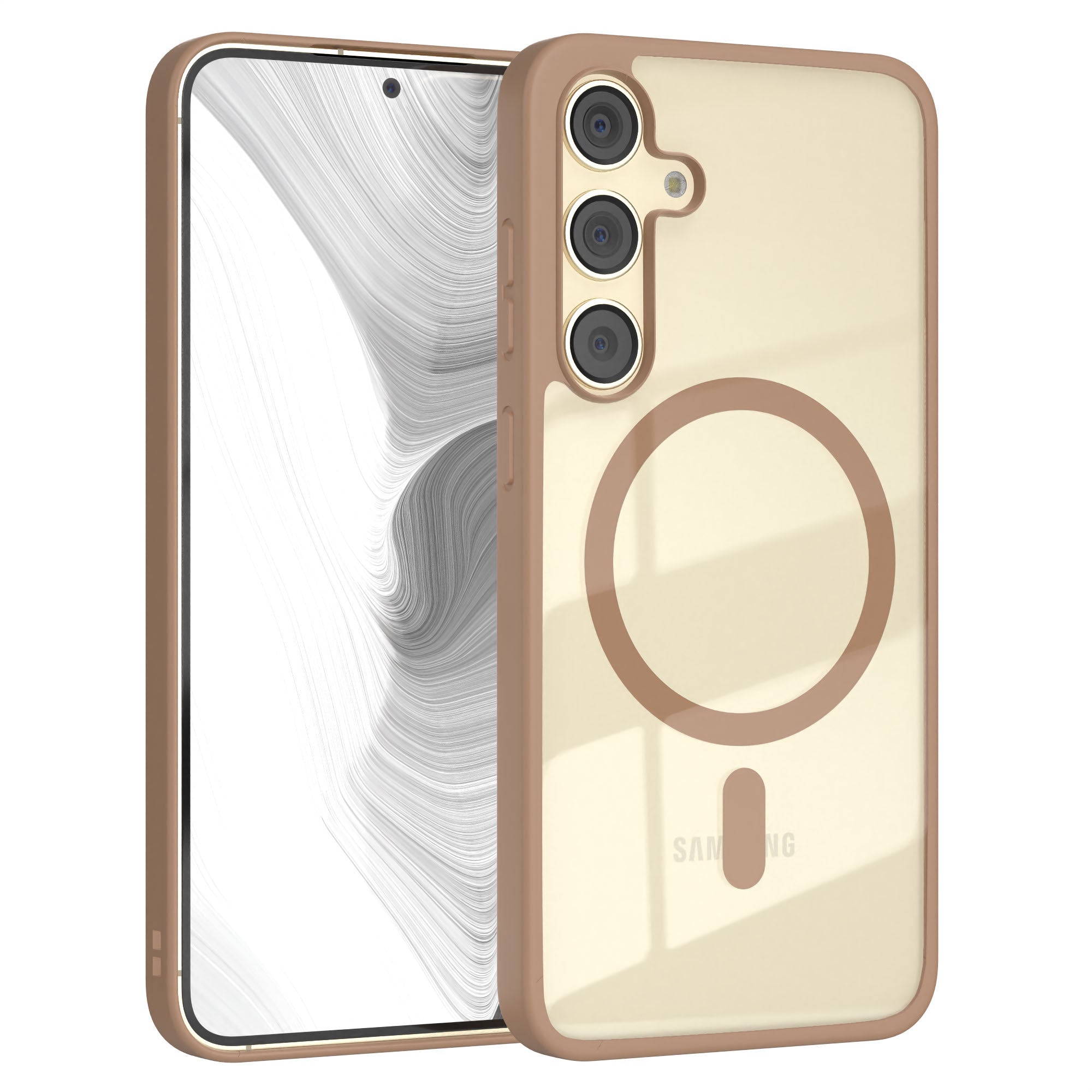 Galaxy S24 Plus transparente Hülle mit MagSafe
