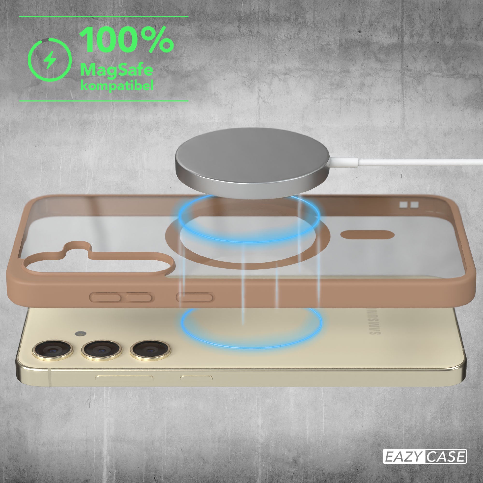 Galaxy S24 Plus transparente Hülle mit MagSafe