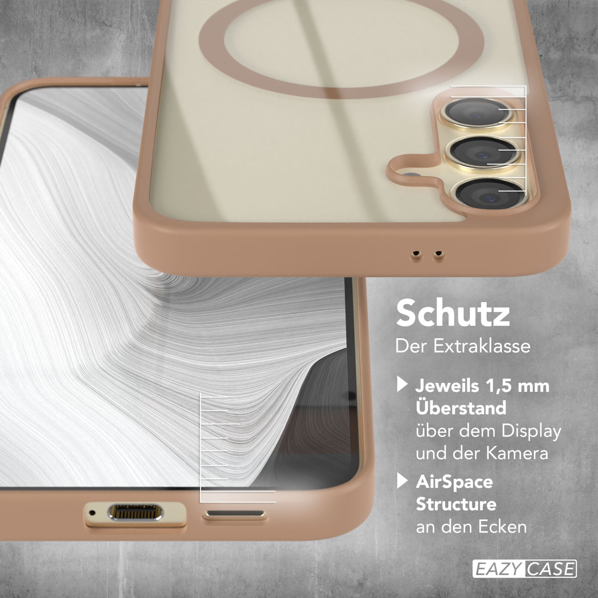 Galaxy S24 Plus transparente Hülle mit MagSafe