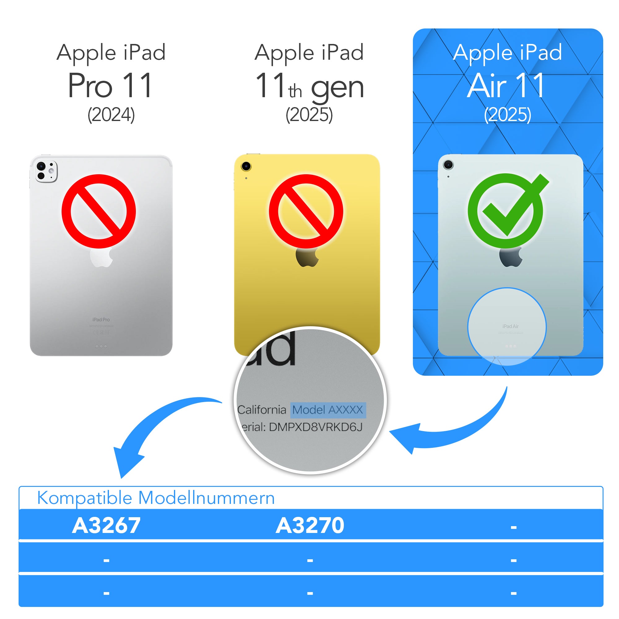 iPad Air 11" M3 (2025) Smartcase