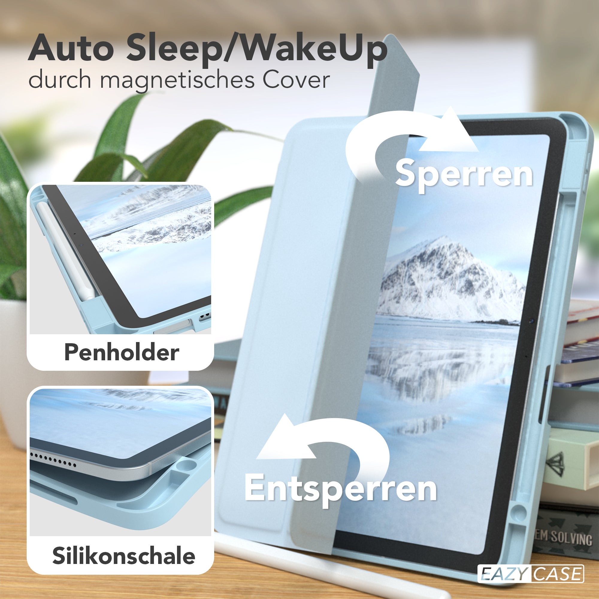 iPad Air 11" M3 (2025) Smartcase mit Stifthalter