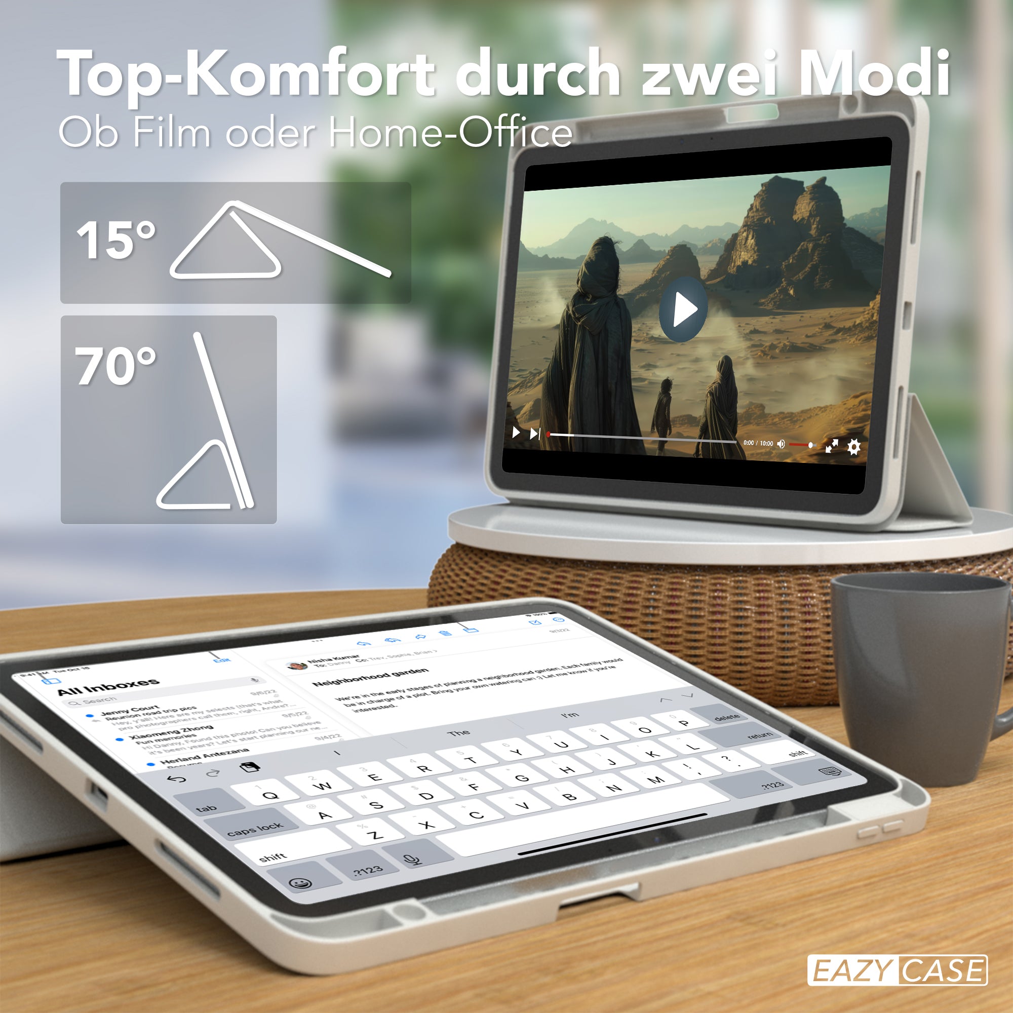 iPad Air 11" M3 (2025) Smartcase mit Stifthalter