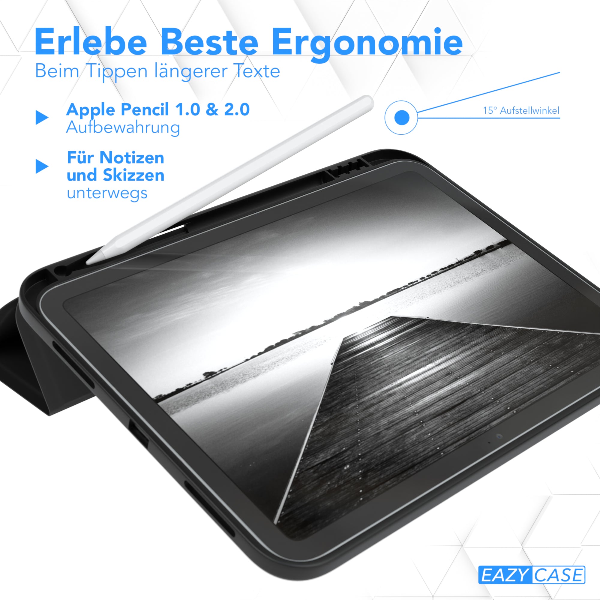 iPad 11. Gen A16 (2025) Smartcase mit Stifthalter