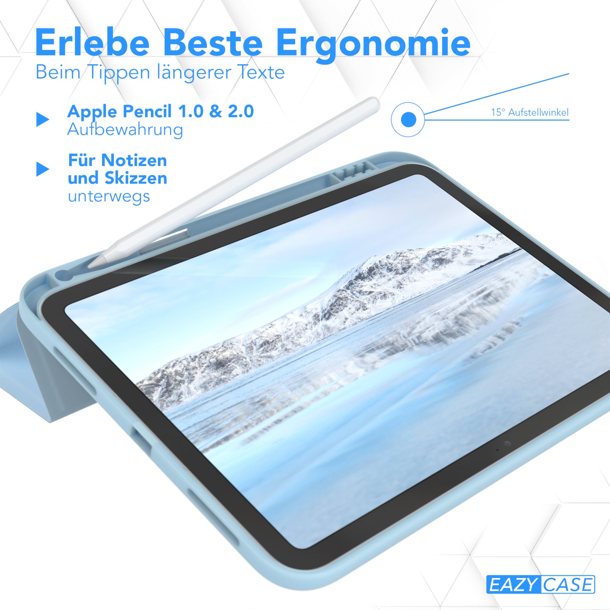 iPad 11. Gen A16 (2025) Smartcase mit Stifthalter