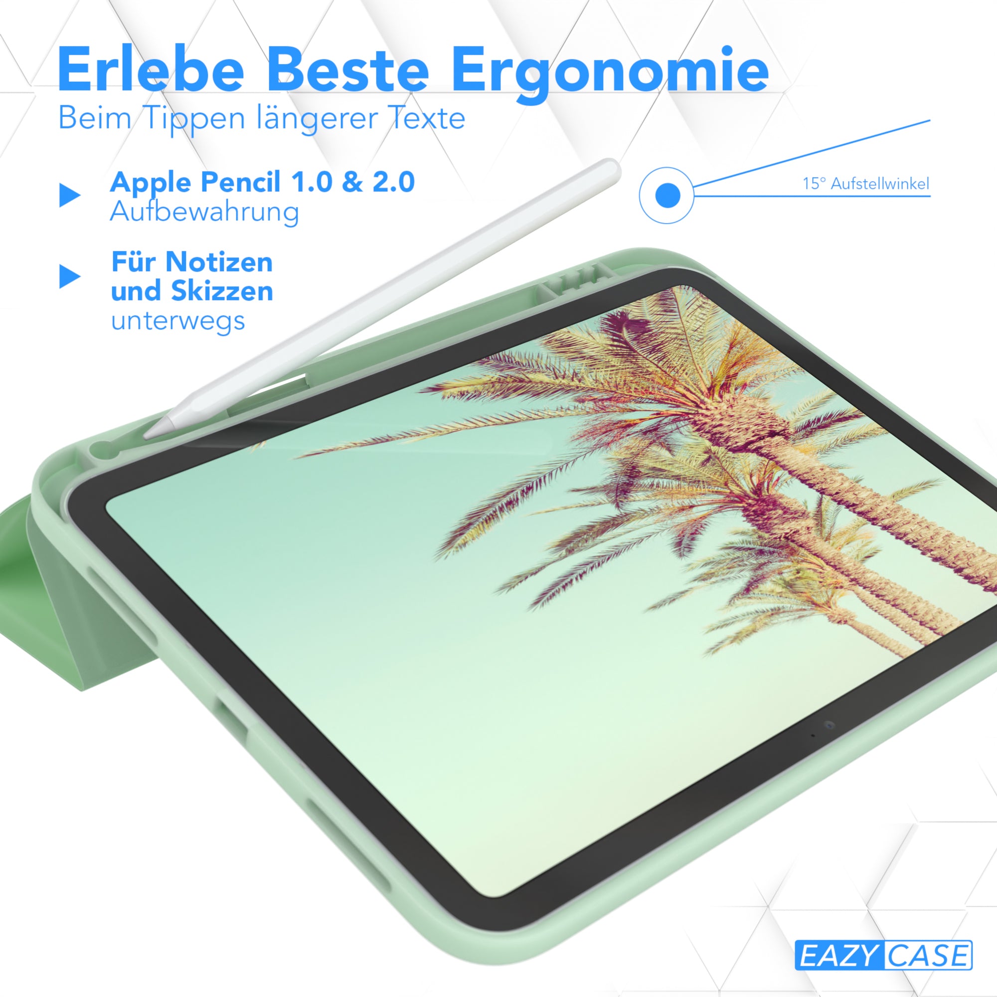 iPad 11. Gen A16 (2025) Smartcase mit Stifthalter