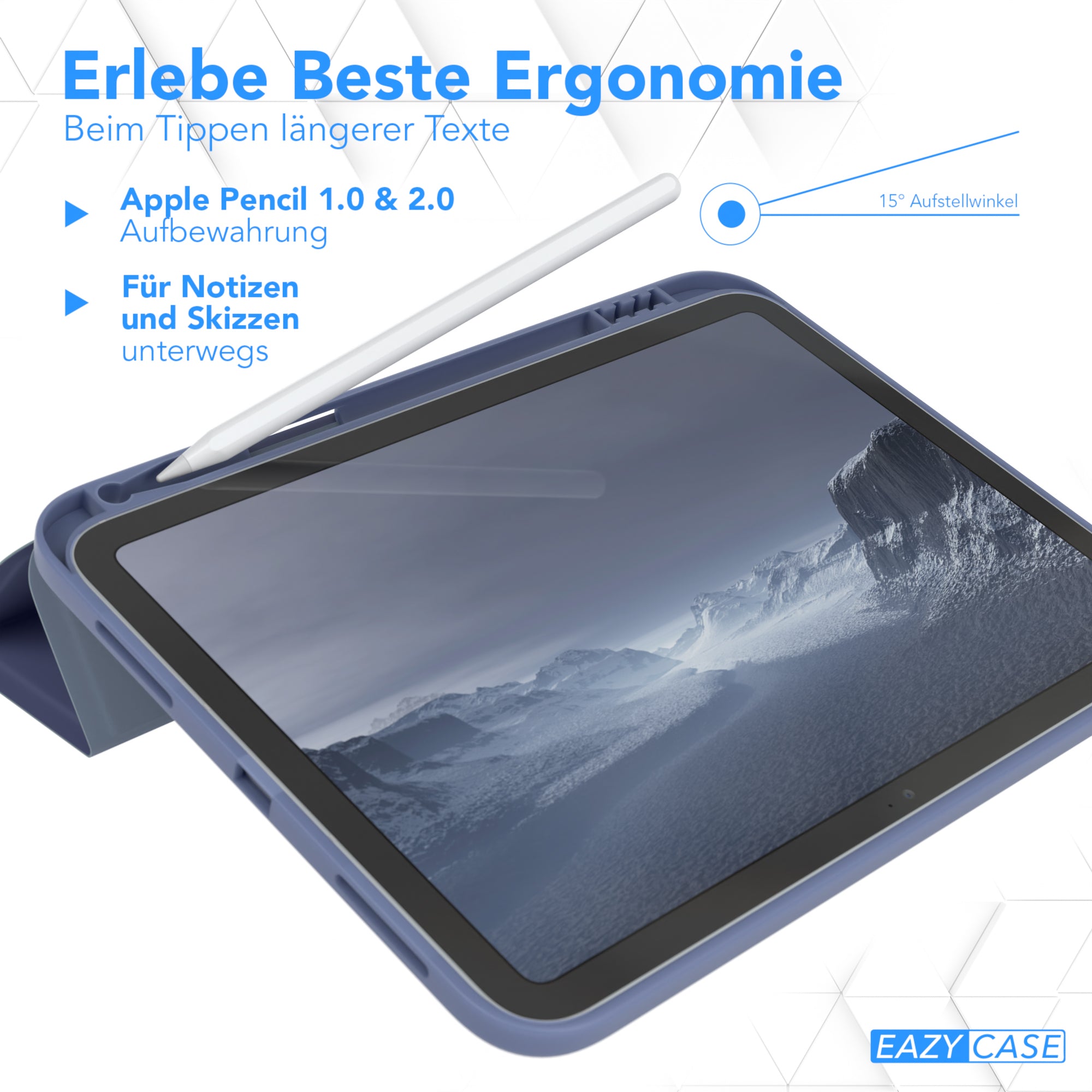 iPad 11. Gen A16 (2025) Smartcase mit Stifthalter