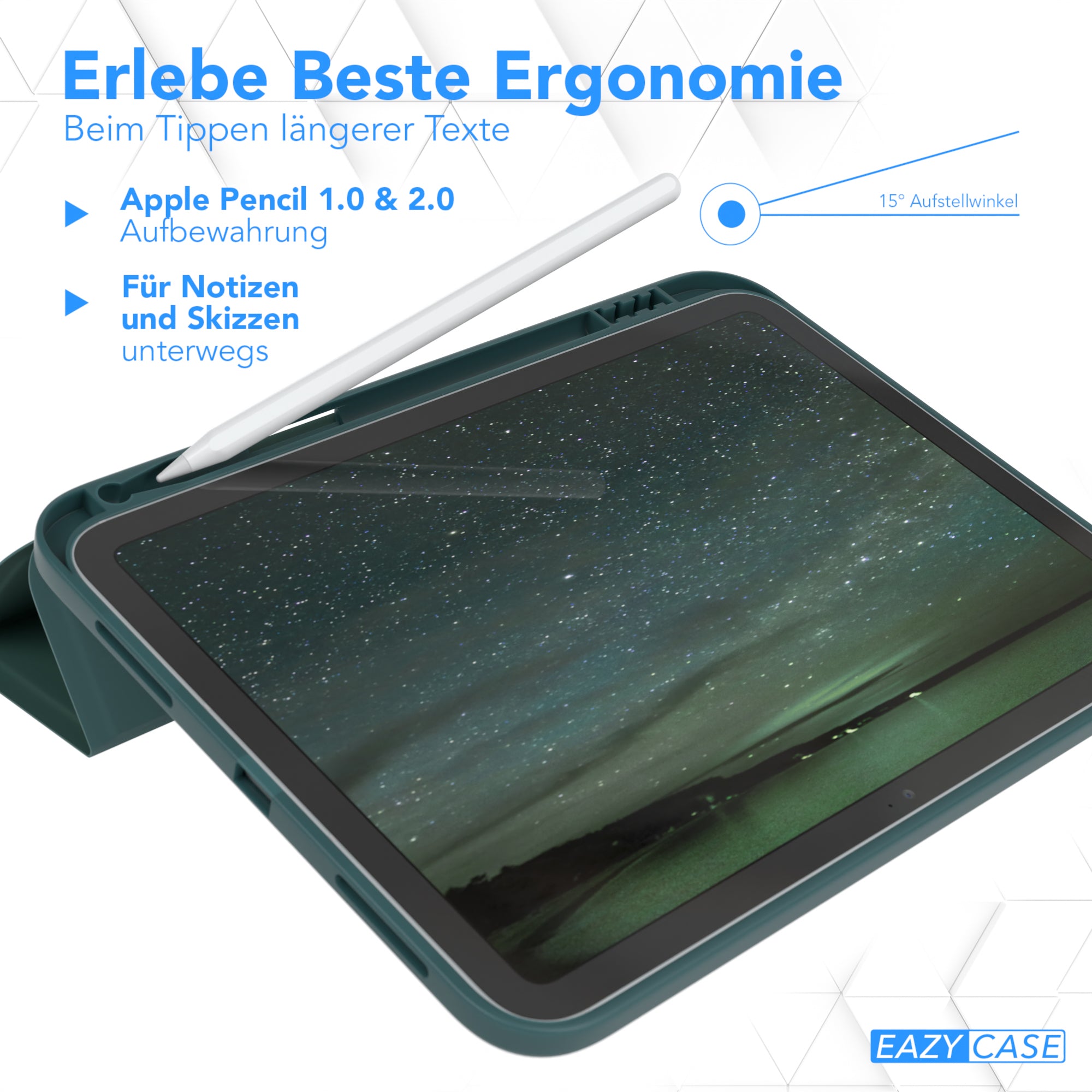 iPad 11. Gen A16 (2025) Smartcase mit Stifthalter