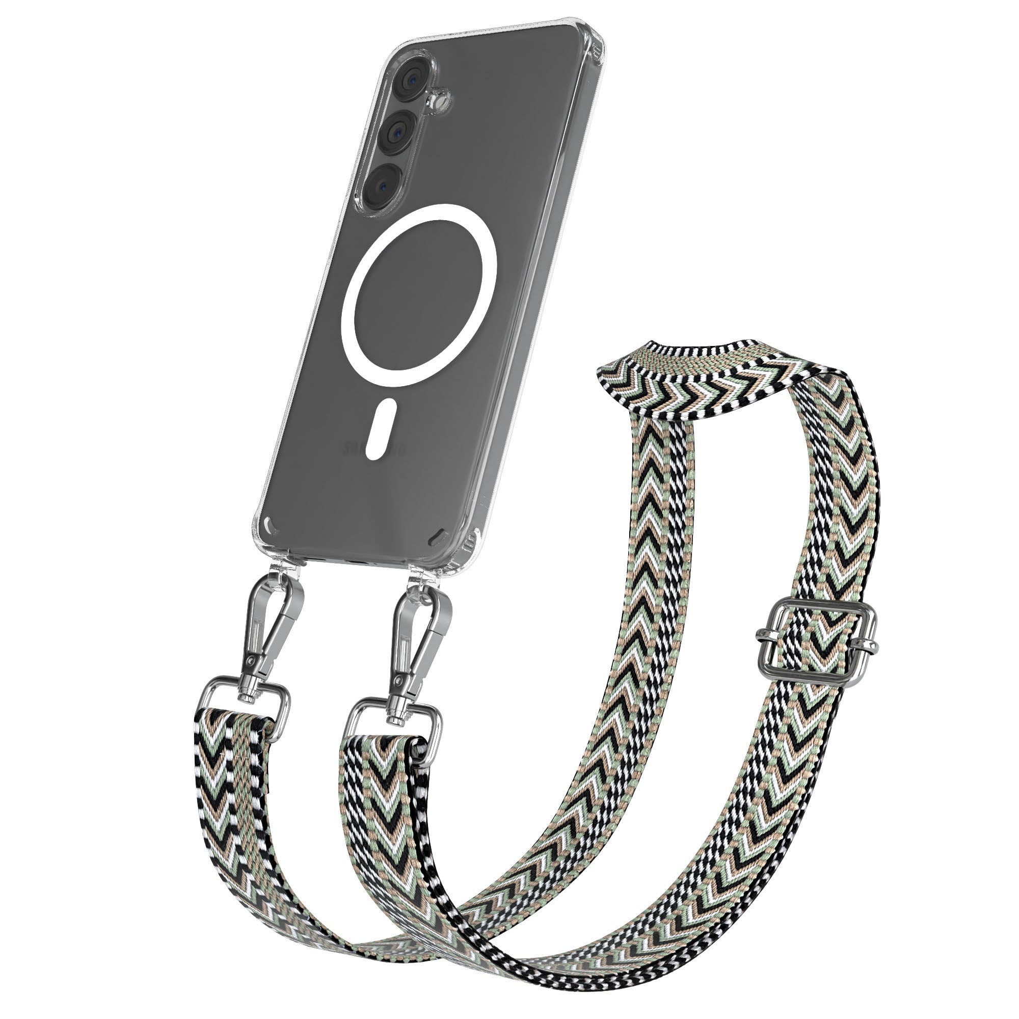 Samsung Galaxy S24 Plus Handykette MagSafe Boho Band verstellbar EAZY CASE