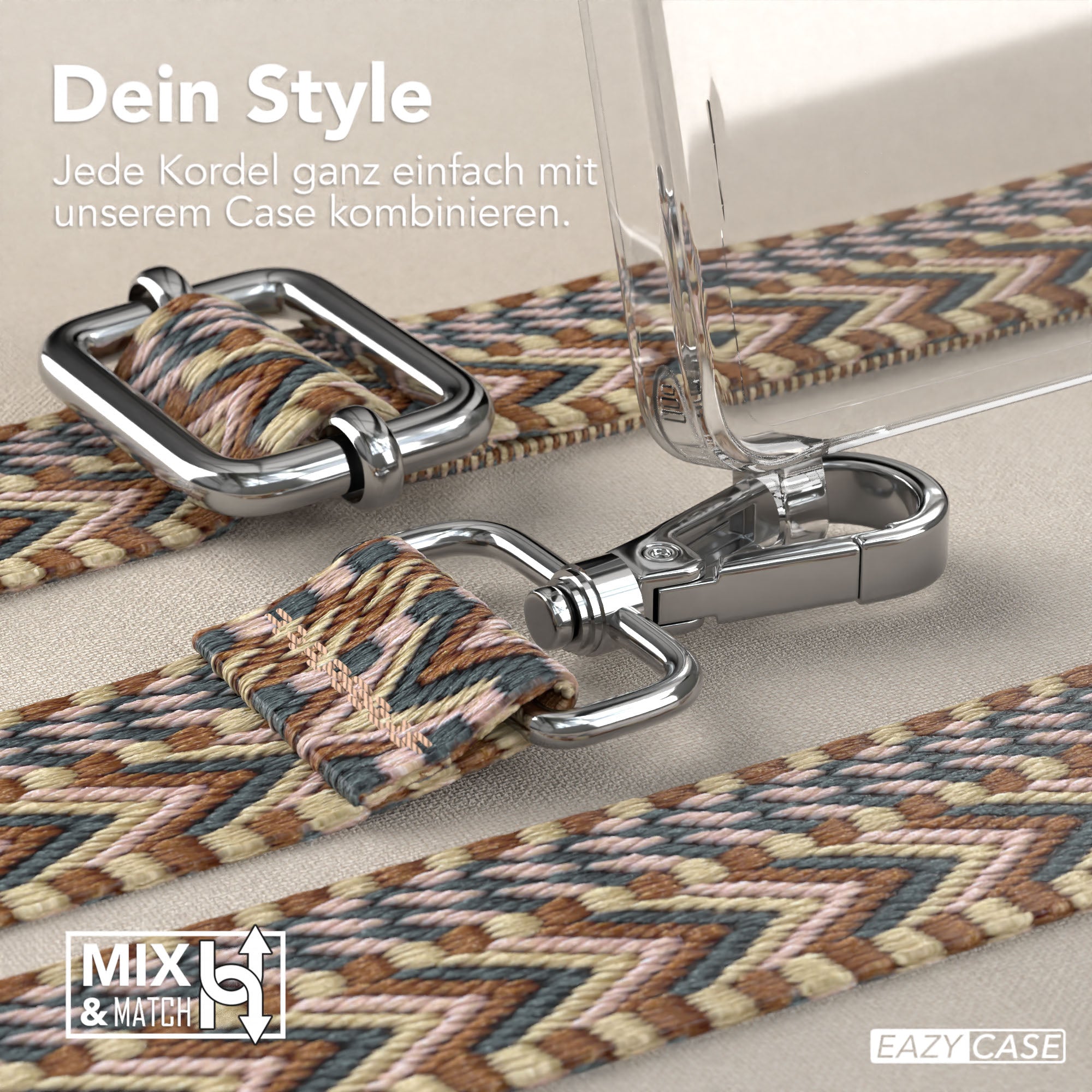 Samsung Galaxy S25 Ultra Handykette MagSafe mit verstellbarem Boho Band