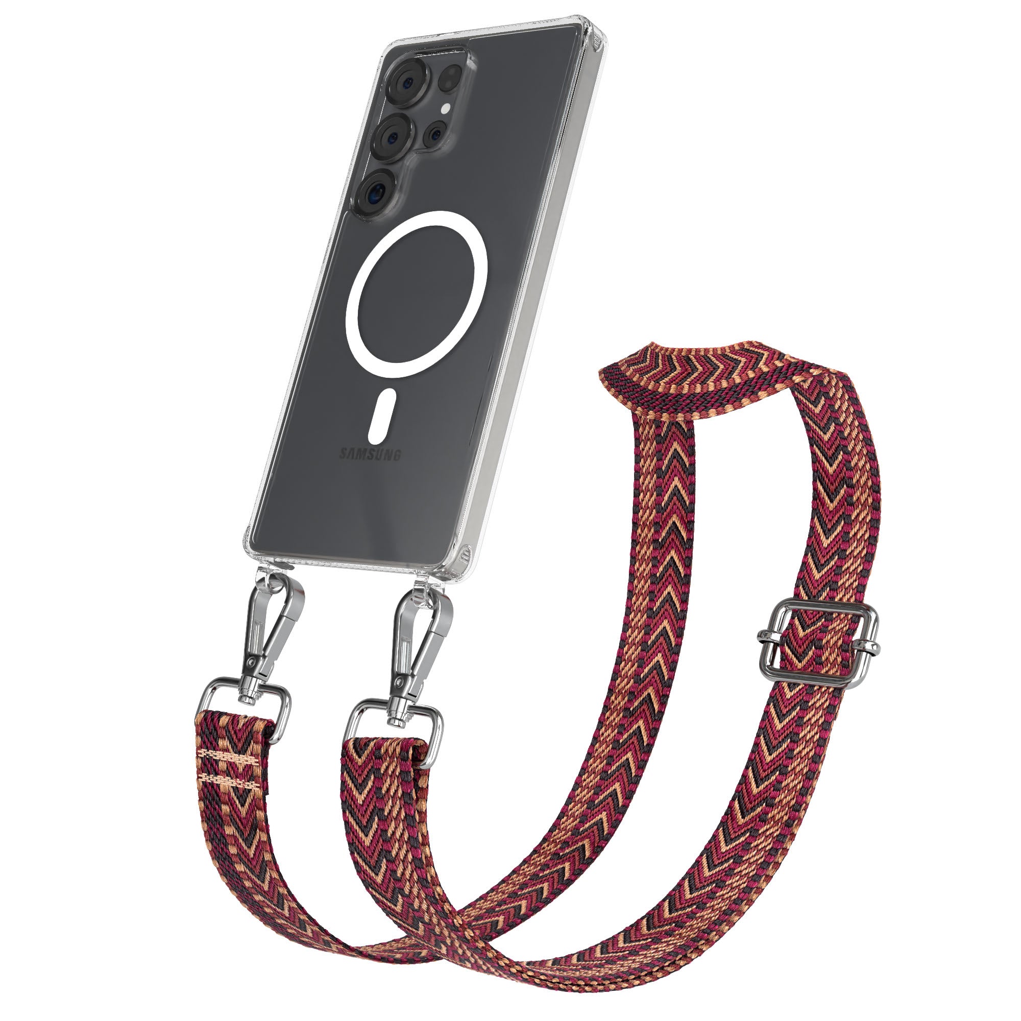 Samsung Galaxy S25 Ultra Handykette MagSafe mit verstellbarem Boho Band