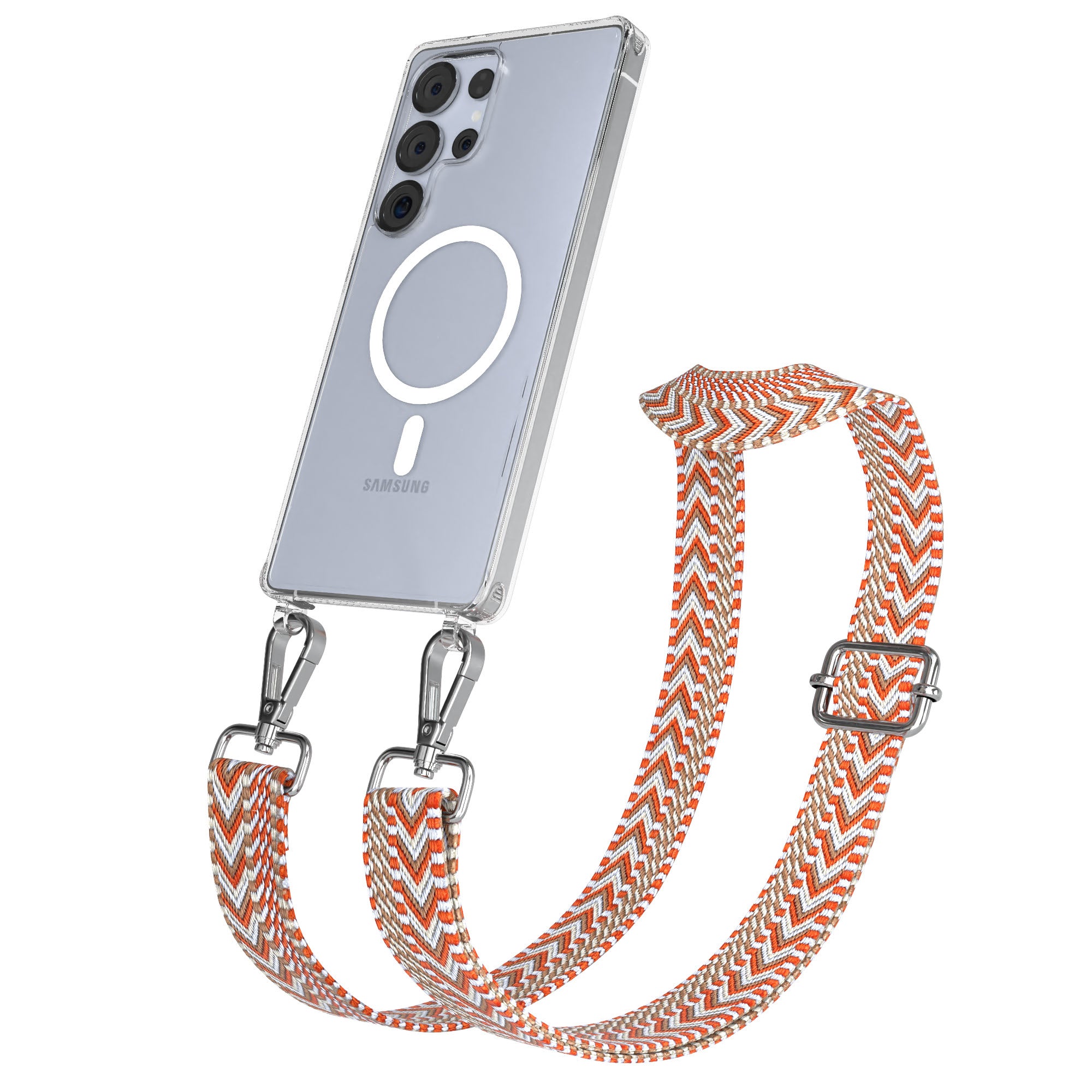 Samsung Galaxy S25 Ultra Handykette MagSafe mit verstellbarem Boho Band