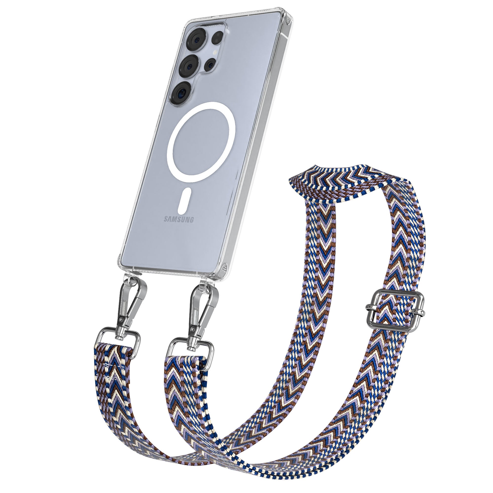 Samsung Galaxy S25 Ultra Handykette MagSafe mit verstellbarem Boho Band