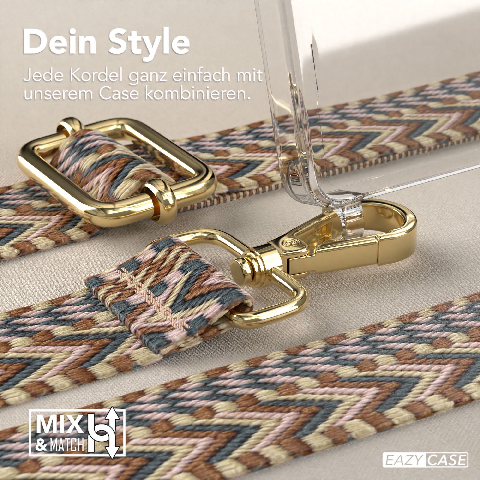 Samsung Galaxy S25 Ultra Handykette MagSafe mit verstellbarem Boho Band