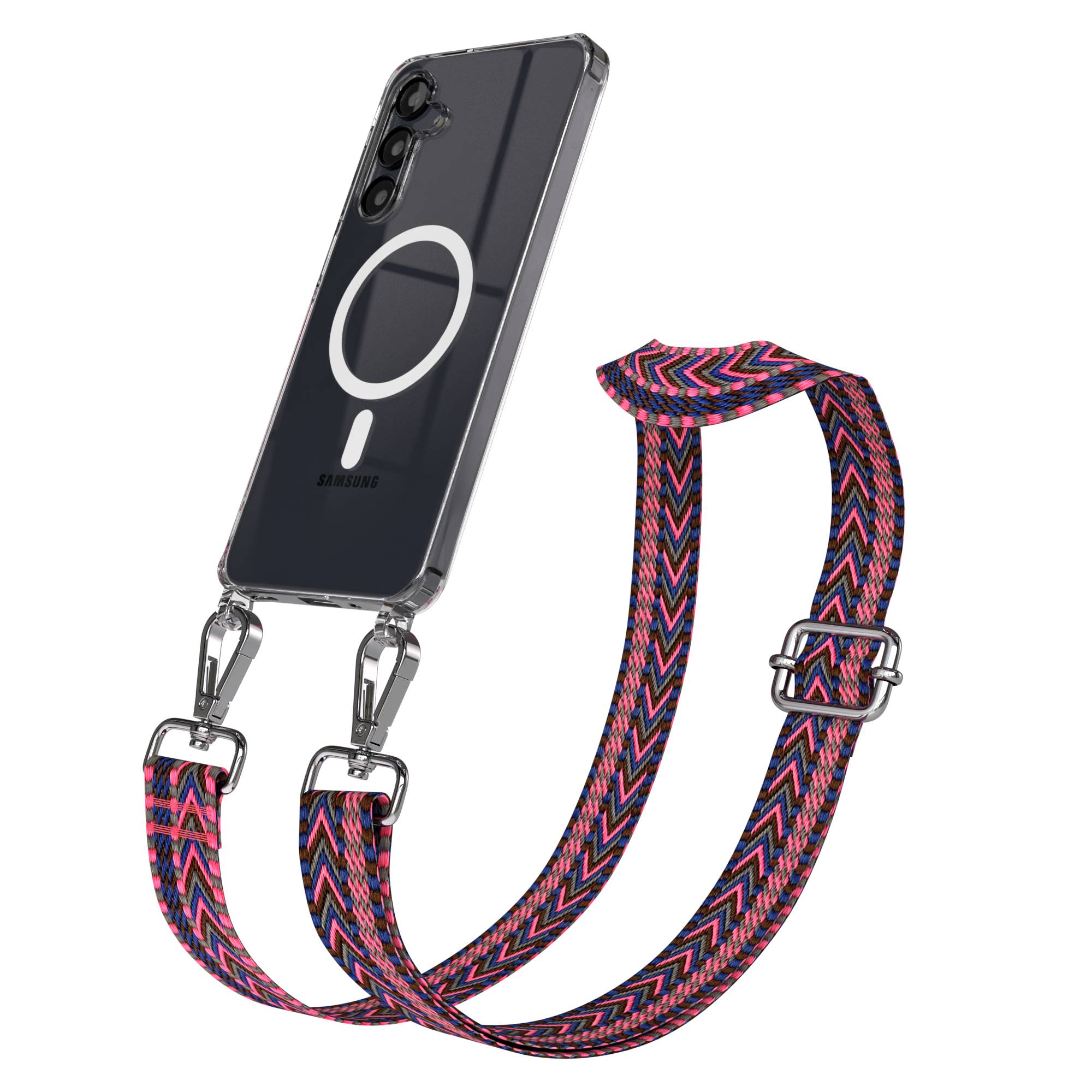 Samsung Galaxy A16 Handykette mit MagSafe und Boho Band verstellbar